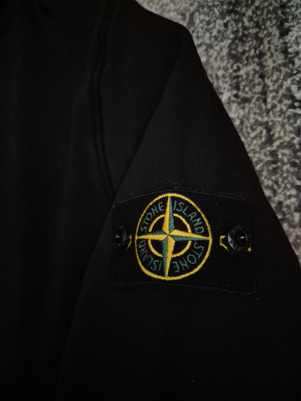 Stone Island Halfzip Black XL