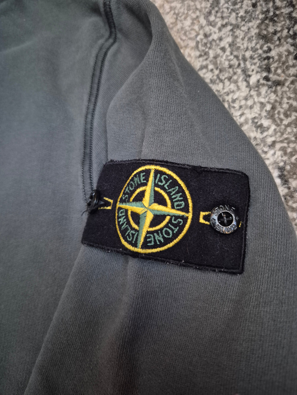 Stone Island Halfzip Khaki Green L