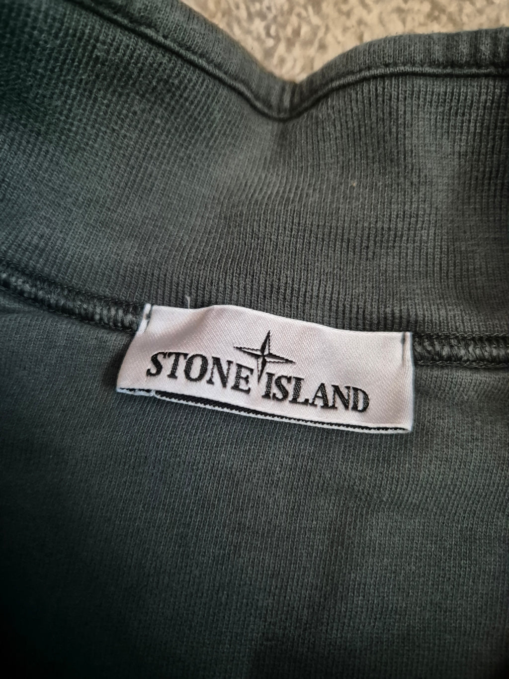 Stone Island Halfzip Khaki Green L