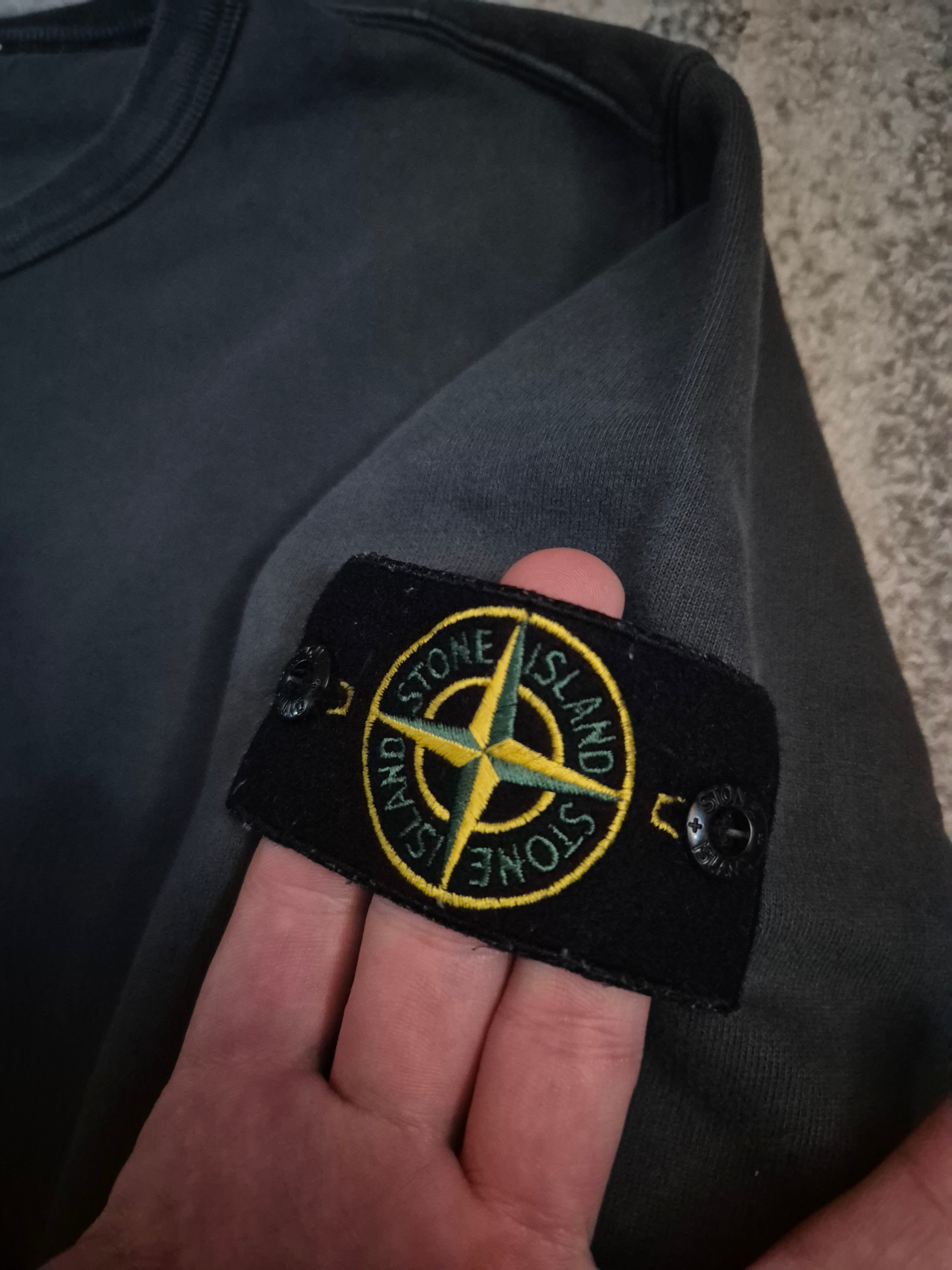 Stone Island Crewneck Lead Grey L