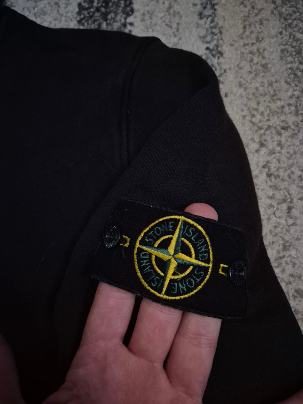 Stone Island Hoodie Black M