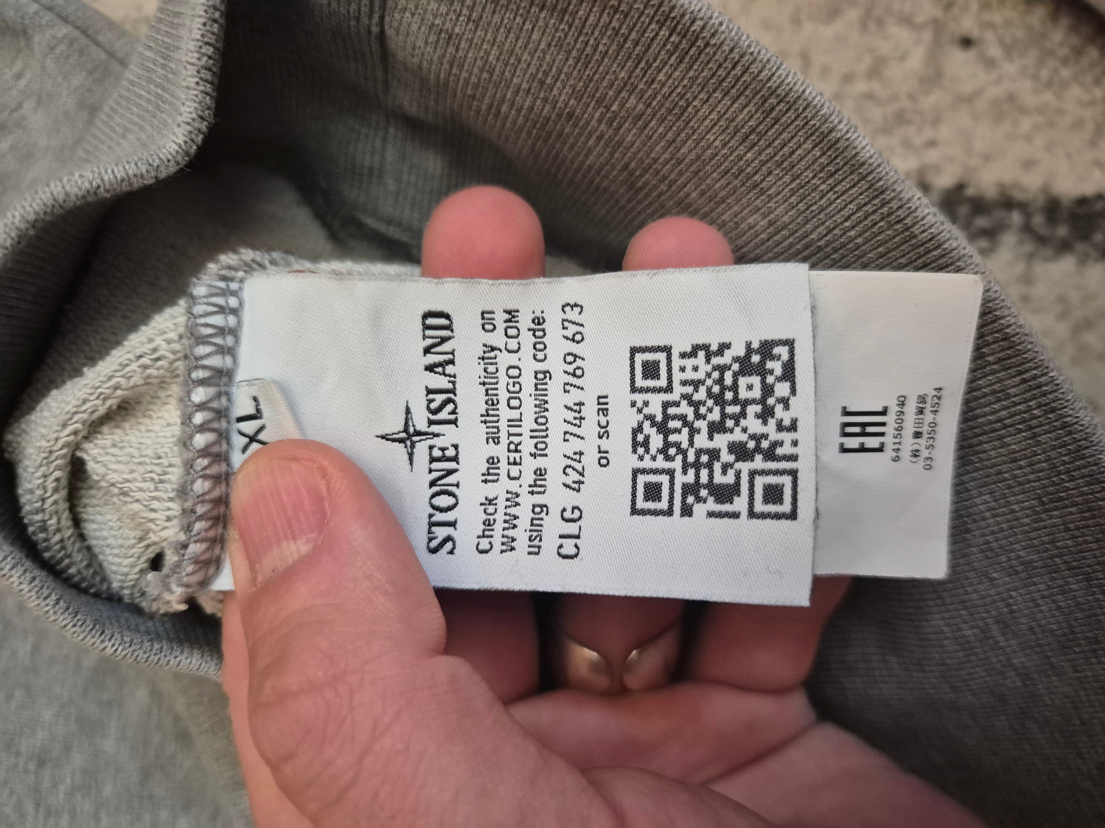 Stone Island Crewneck Grey XL