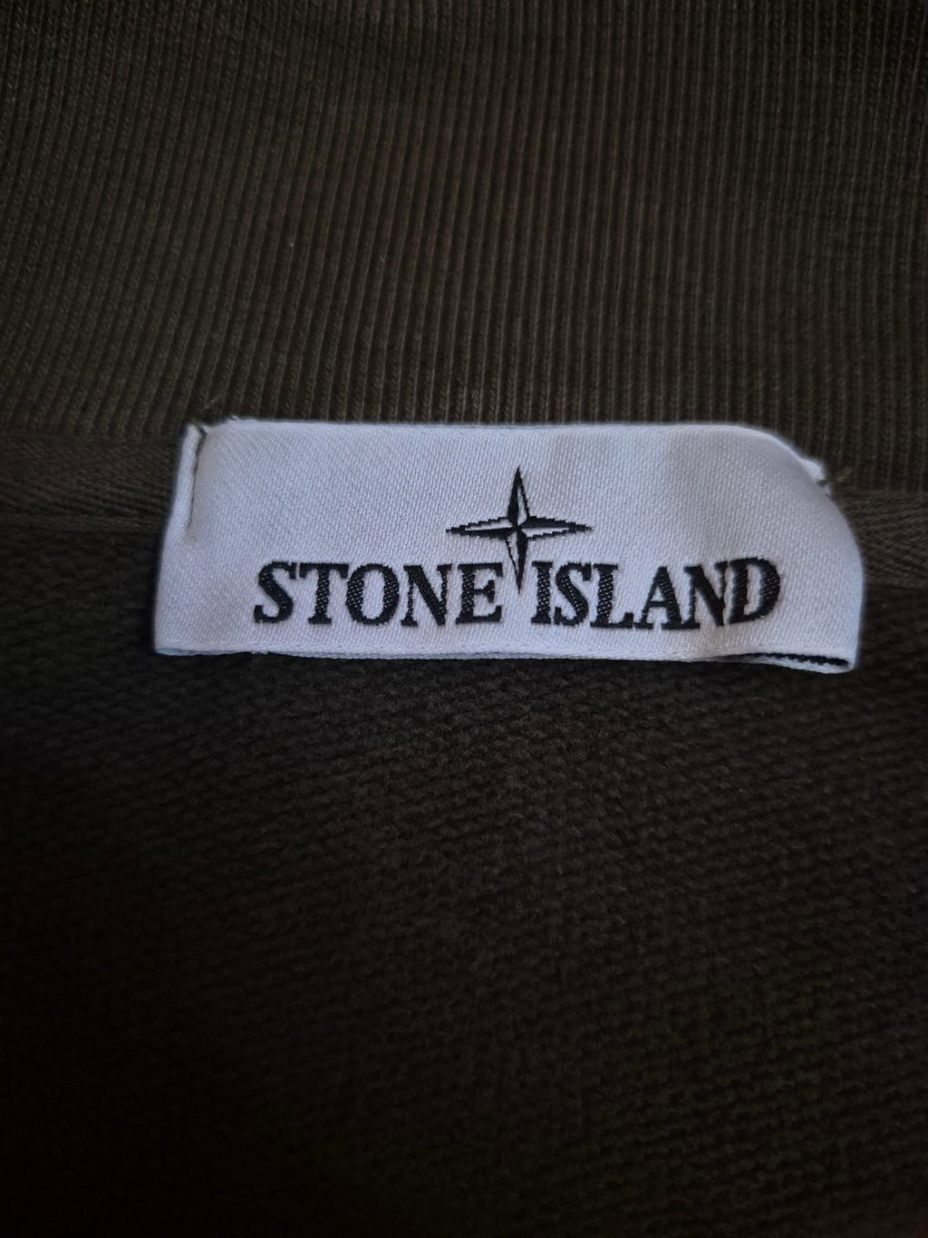 Stone Island Full Zip Khaki L