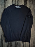 Stone Island Dust Treatment Crewneck Blue XXL