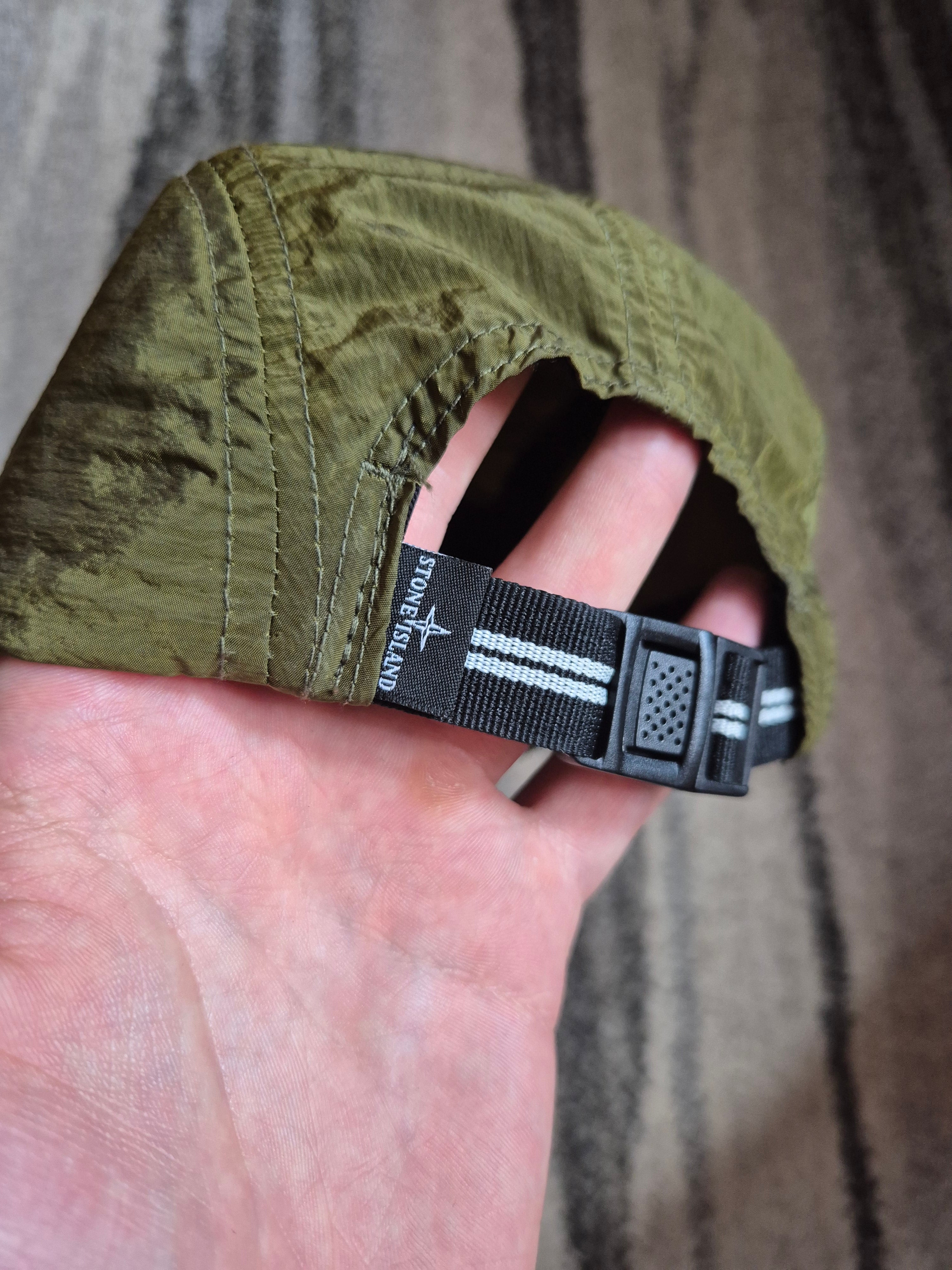 Stone Island Nylon Metal Cap Khaki L