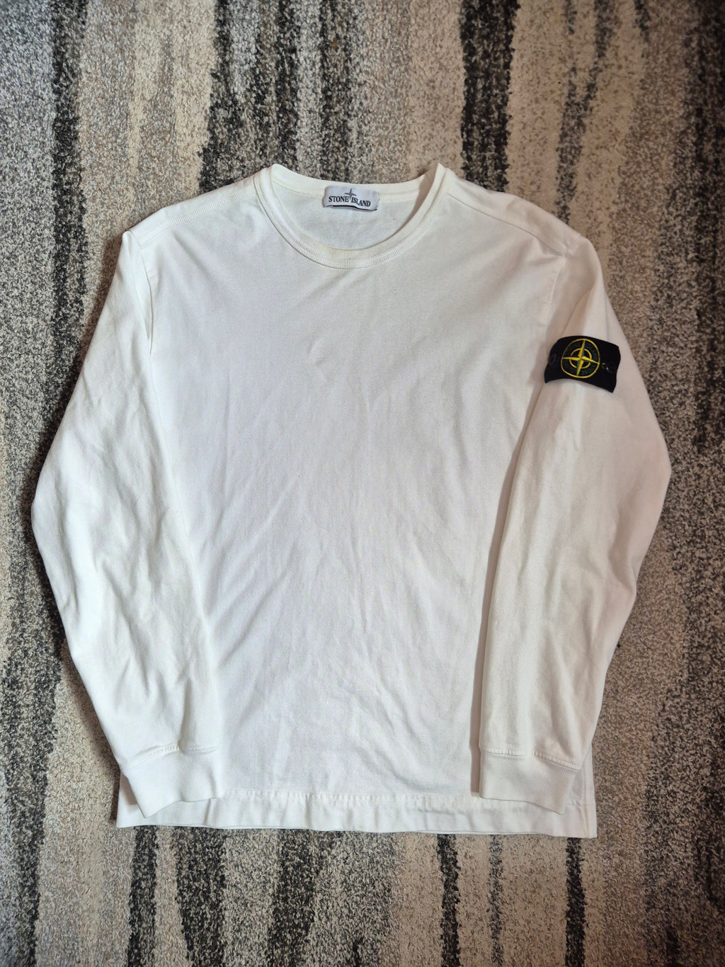Stone Island Longsleeve White M