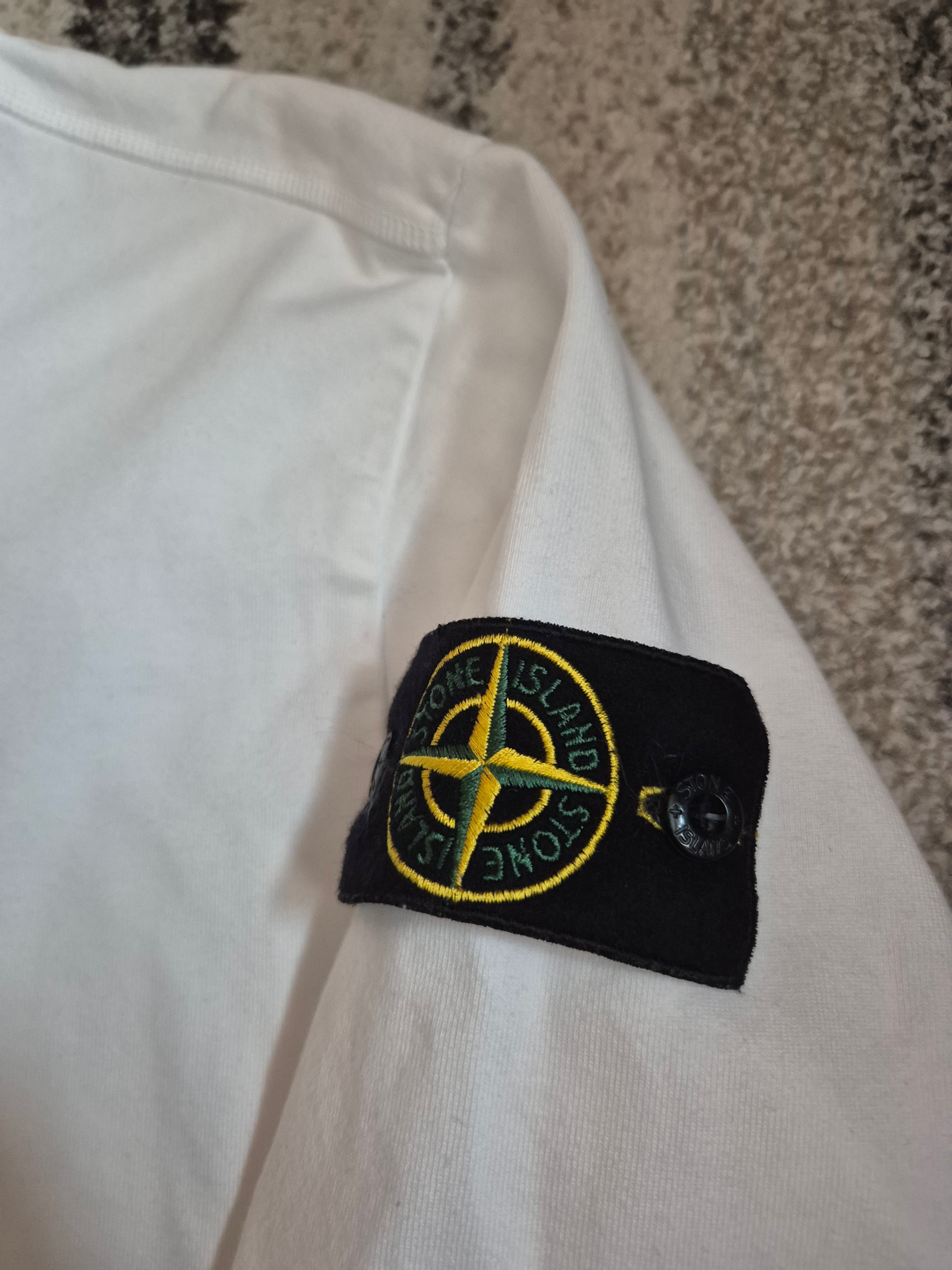 Stone Island Longsleeve White M