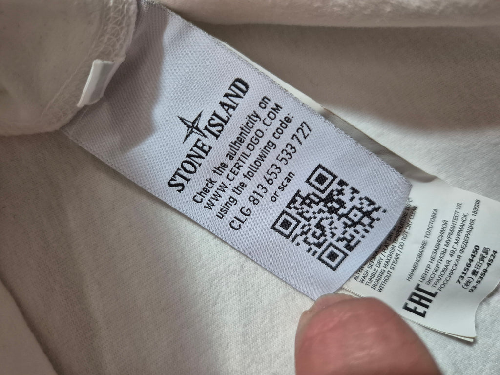 Stone Island Longsleeve White M