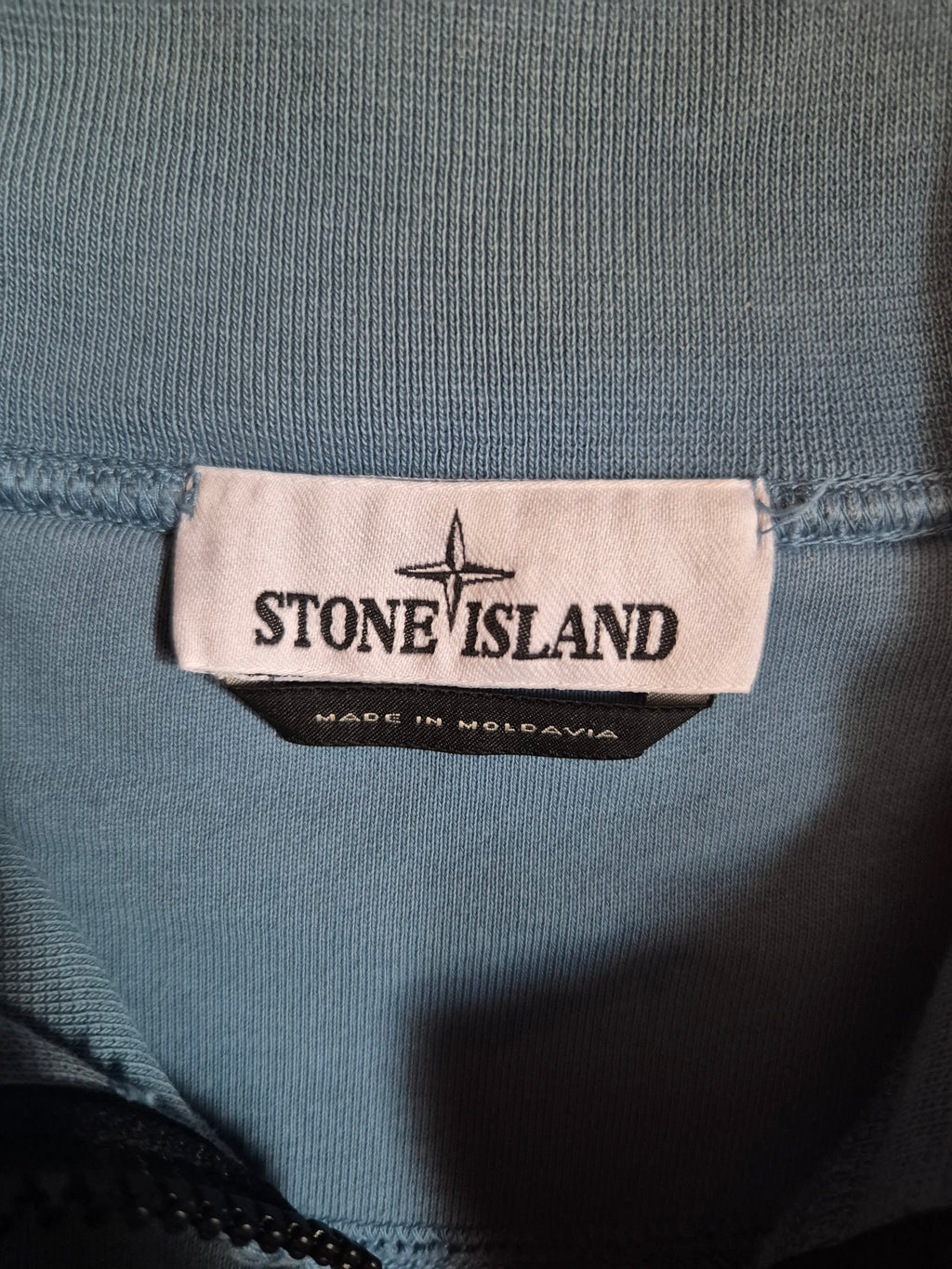 Stone Island Half Zip Blue M