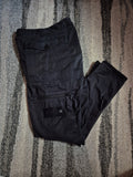 Stone Island Ghost Cargo Pants Black W32