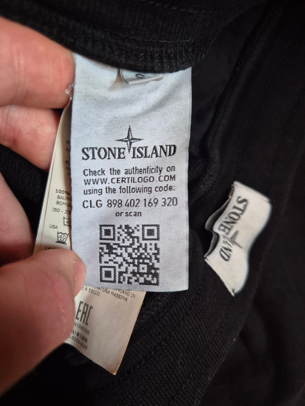 Stone Island Sweatpants Black S
