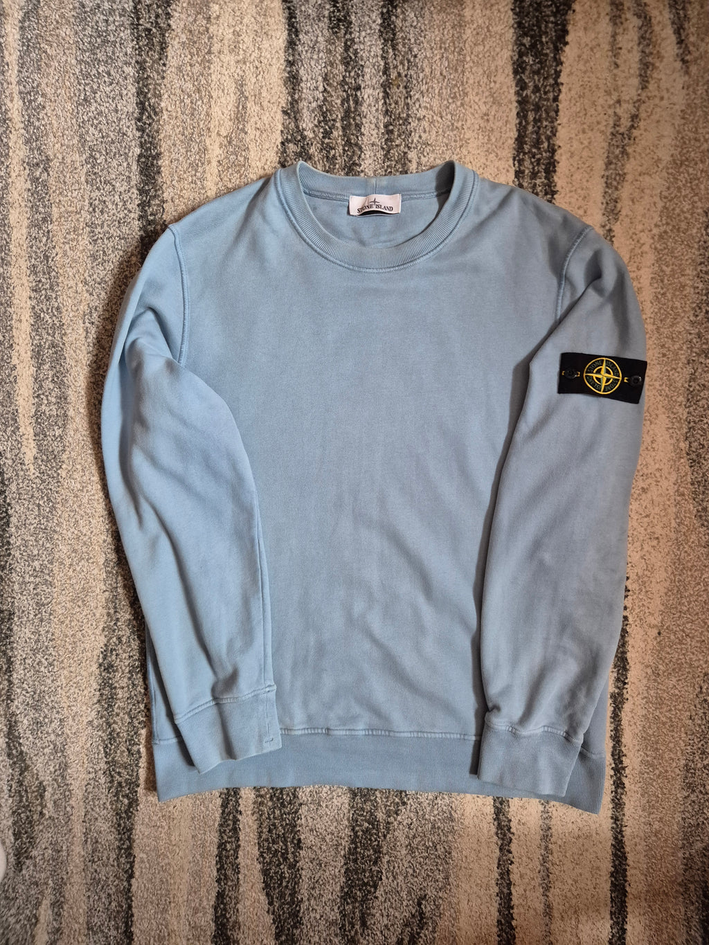 Stone Island Crewneck Baby Blue XL