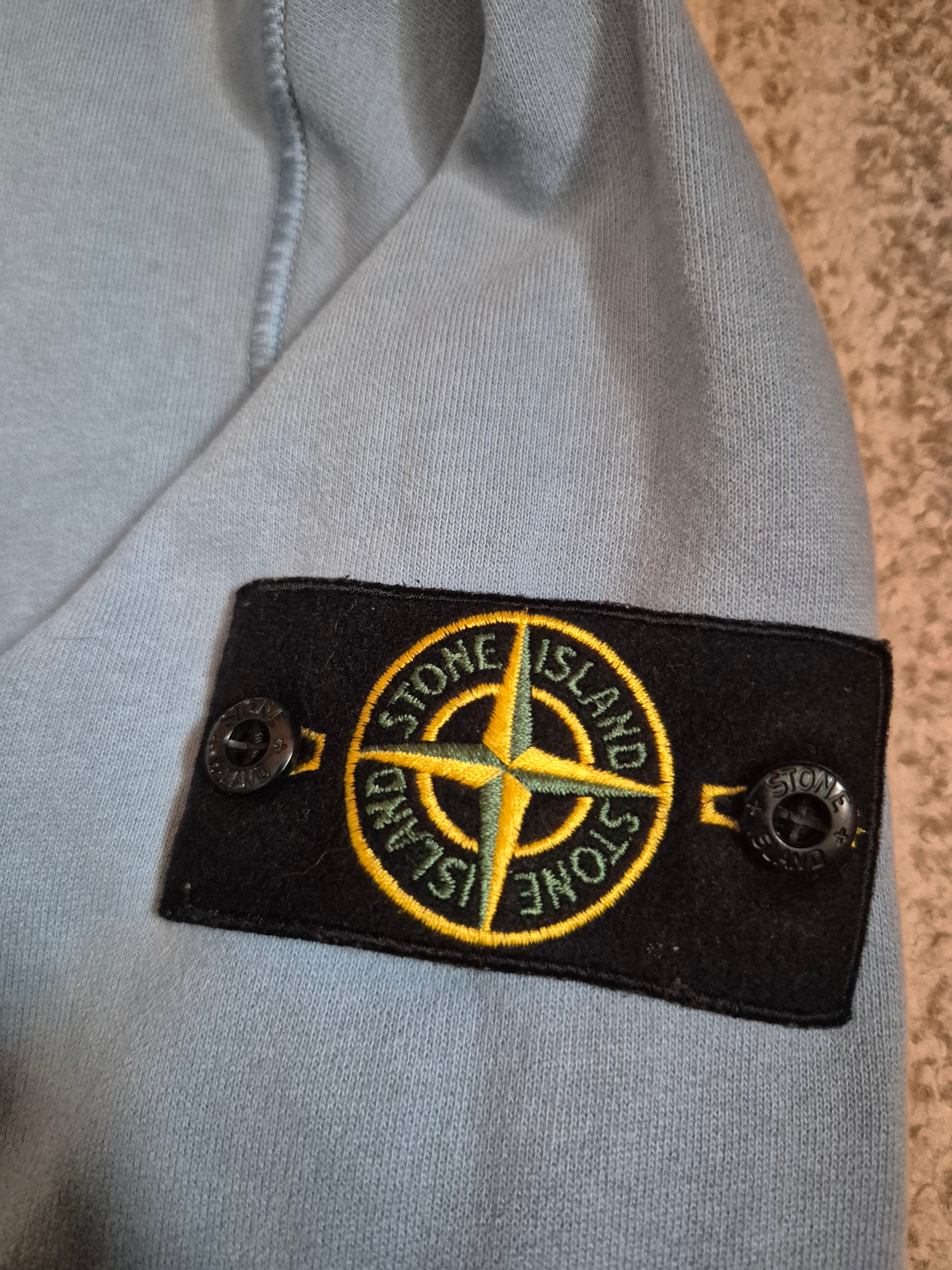 Stone Island Crewneck Baby Blue XL