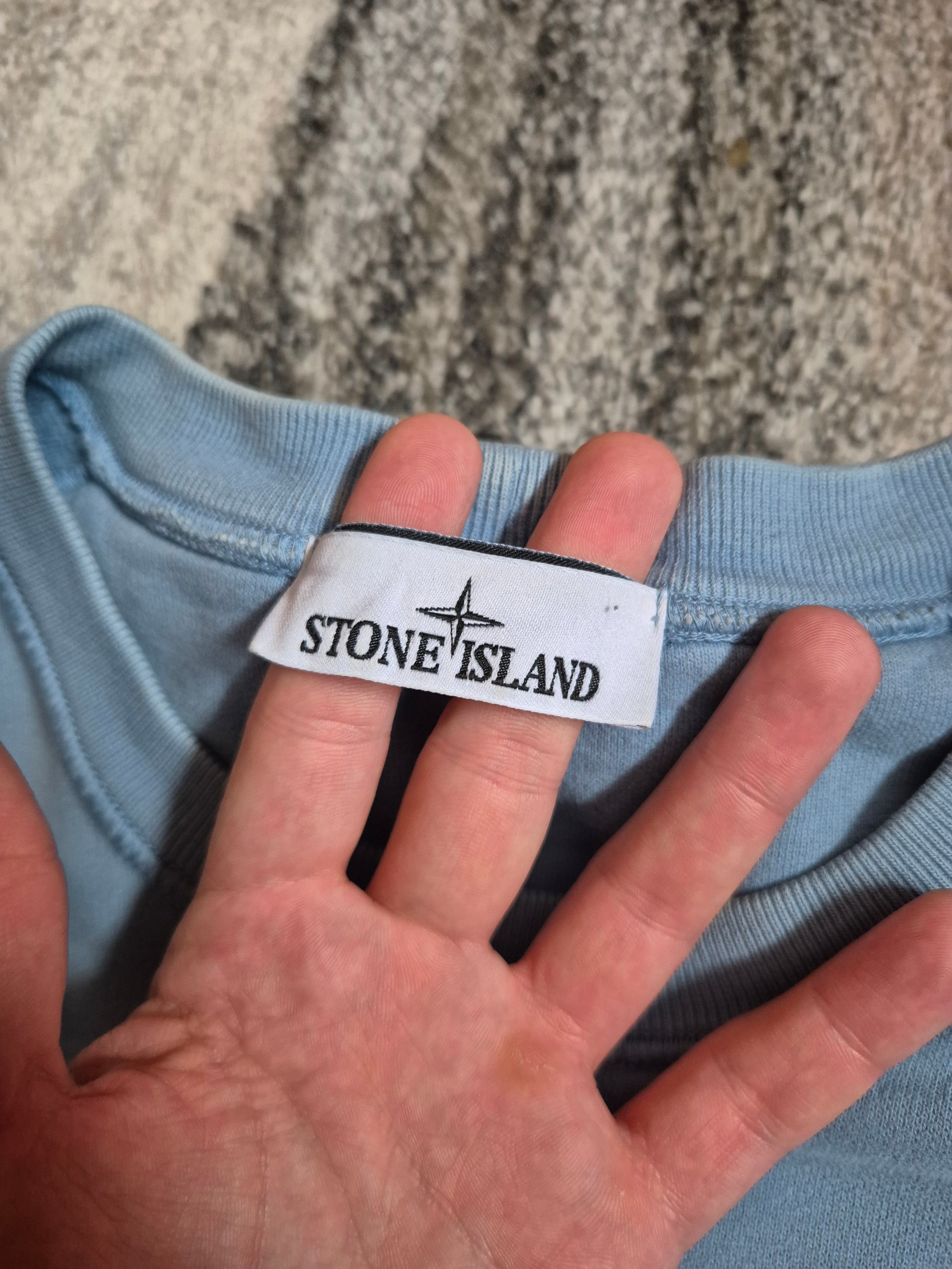 Stone Island Crewneck Baby Blue XL
