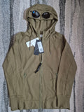 C.P. Company Goggle Zip Hoodie Olive M