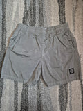 Stone Island Nylon Metal Swim Shorts Silver M