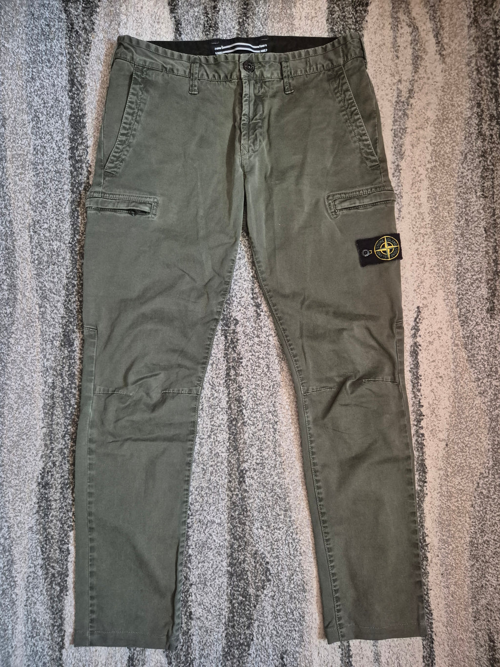 Stone Island Cargo Pants Green W32