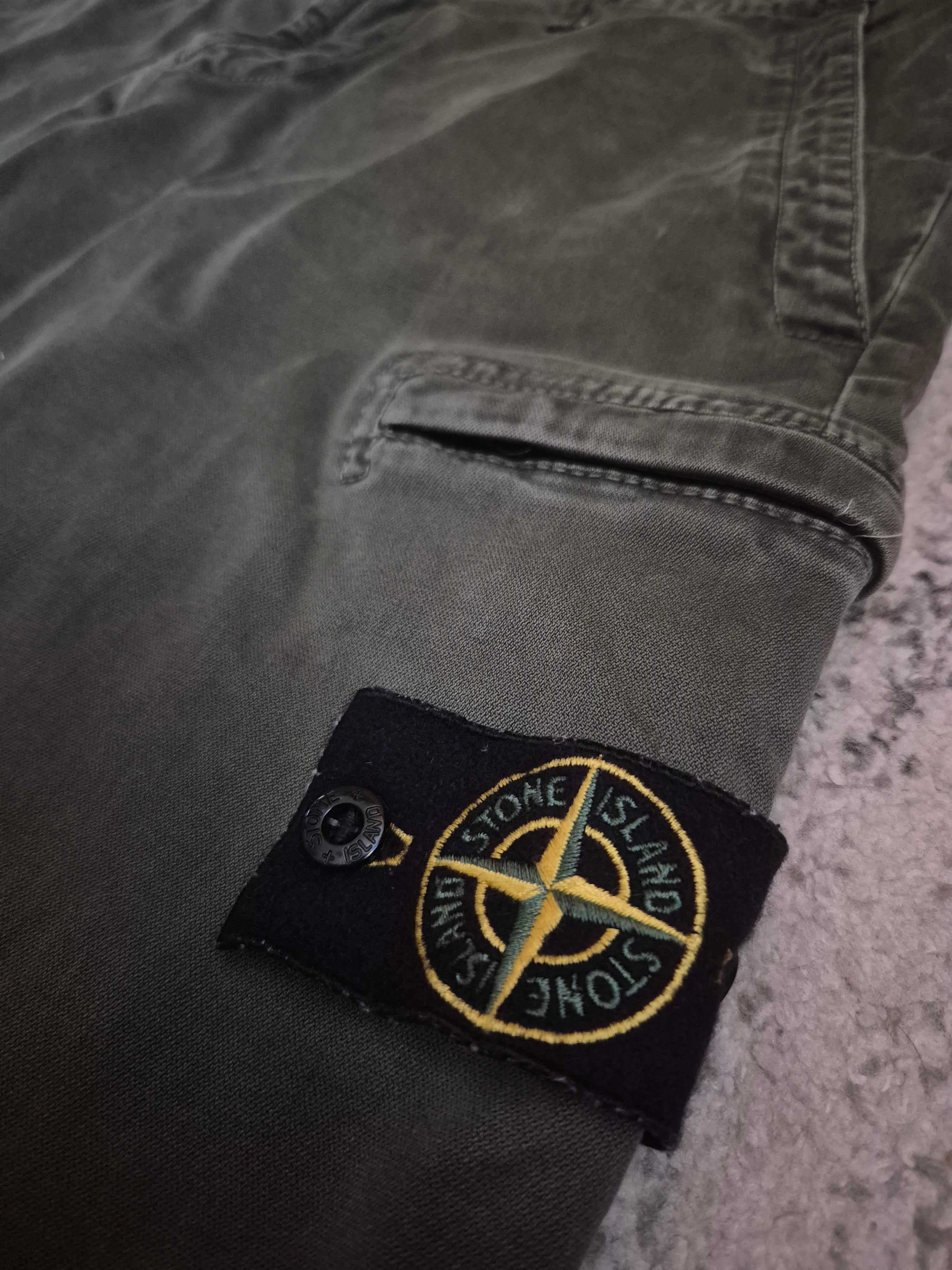 Stone Island Cargo Pants Green W32