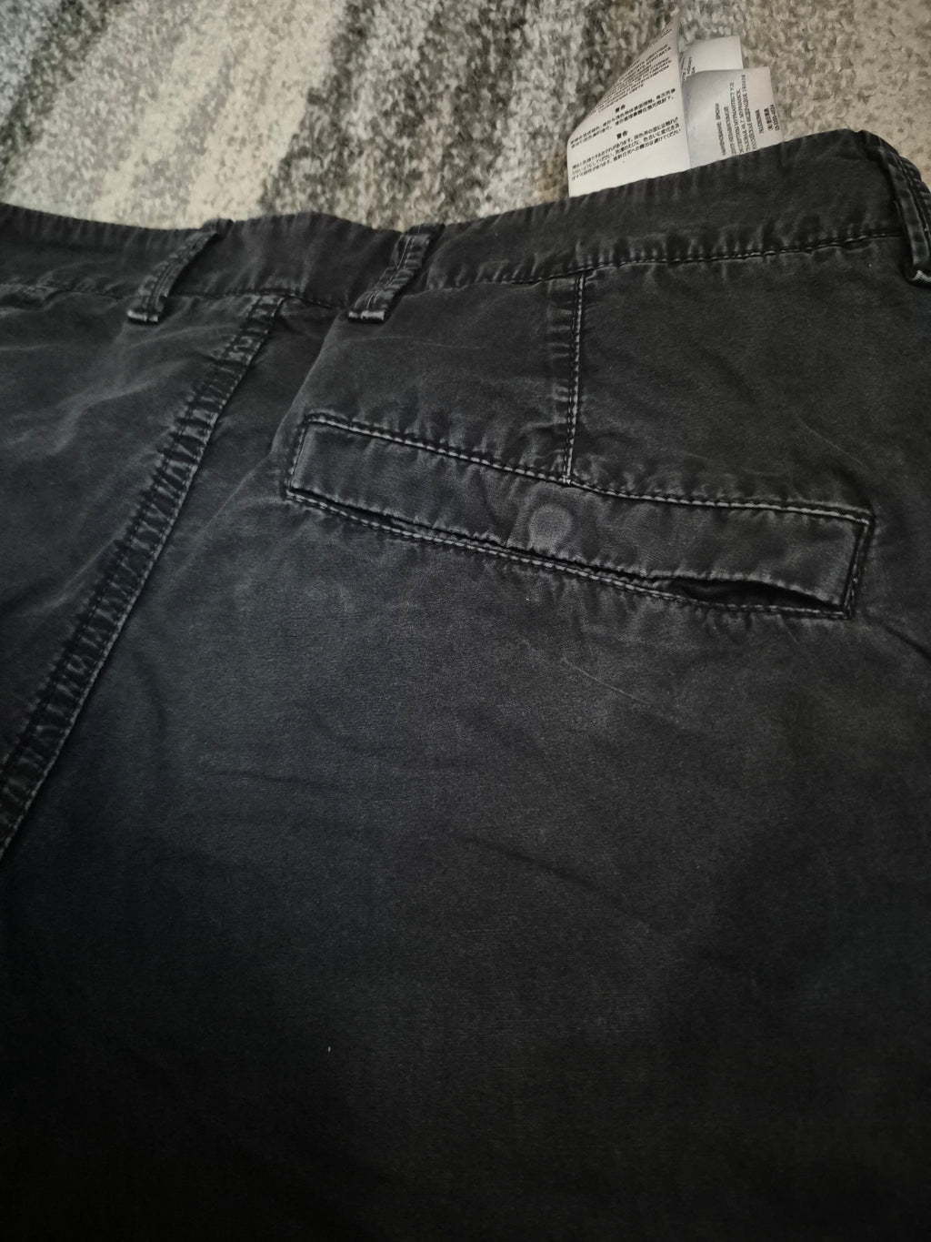 Stone Island Cargo Pants Black W31