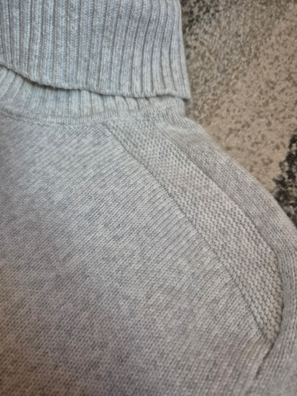 Stone Island Turtleneck / Golf Pearl Grey M