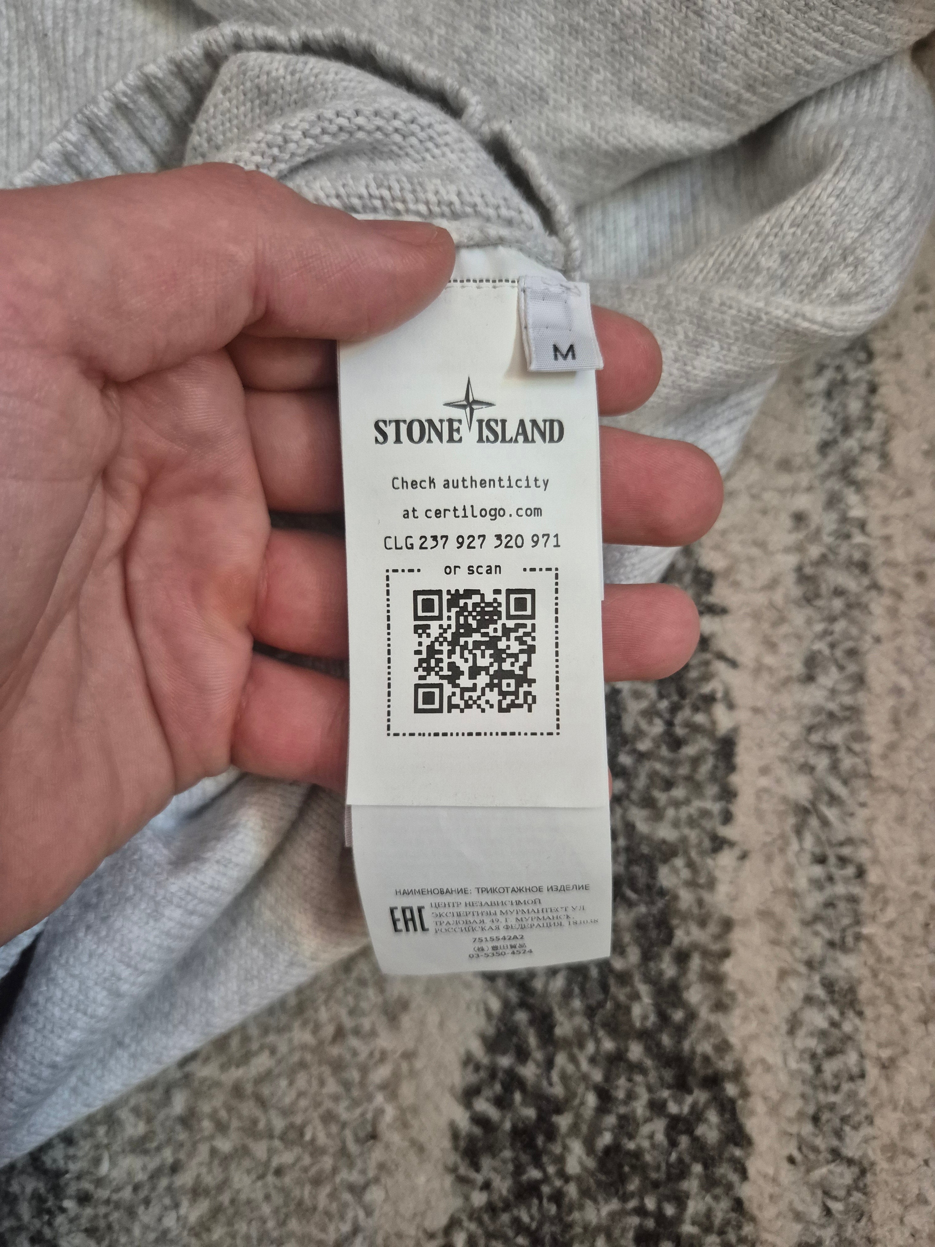 Stone Island Turtleneck / Golf Pearl Grey M