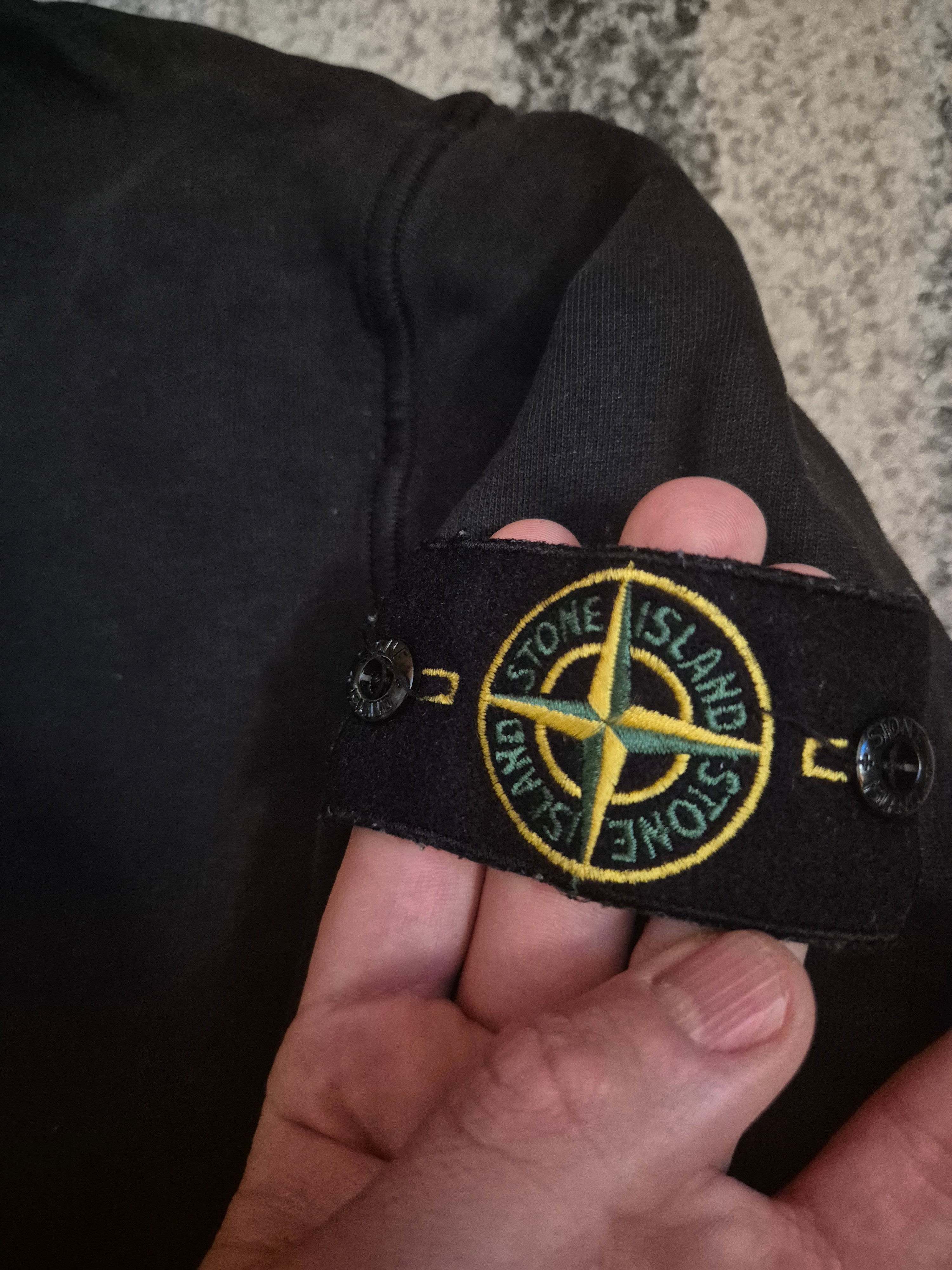 Stone Island Hoodie Black S