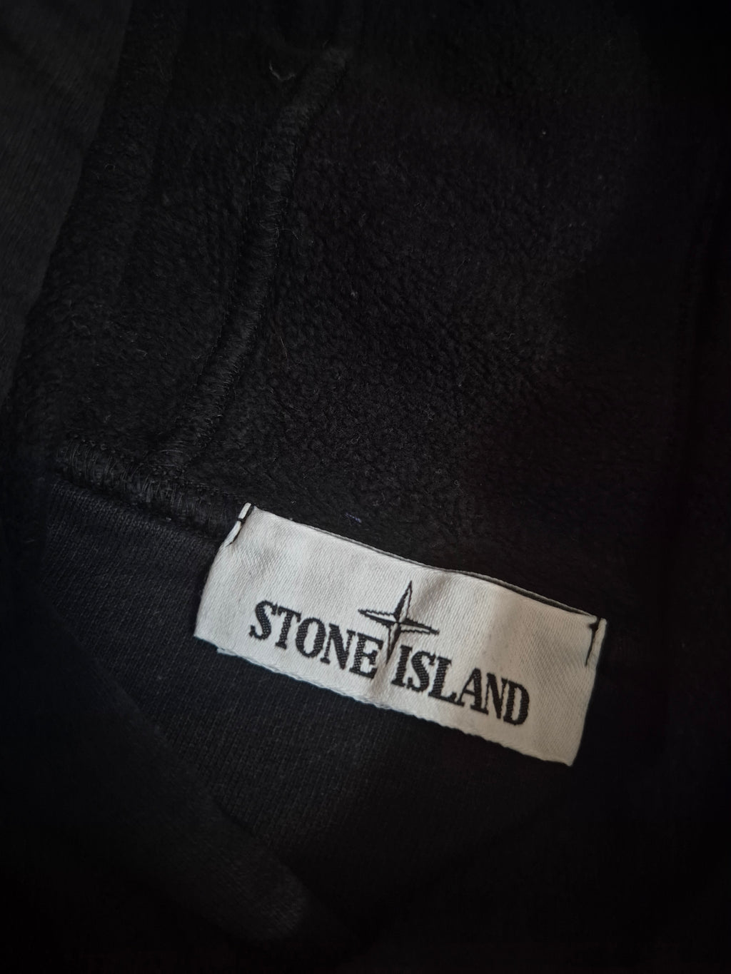 Stone Island Hoodie Black S