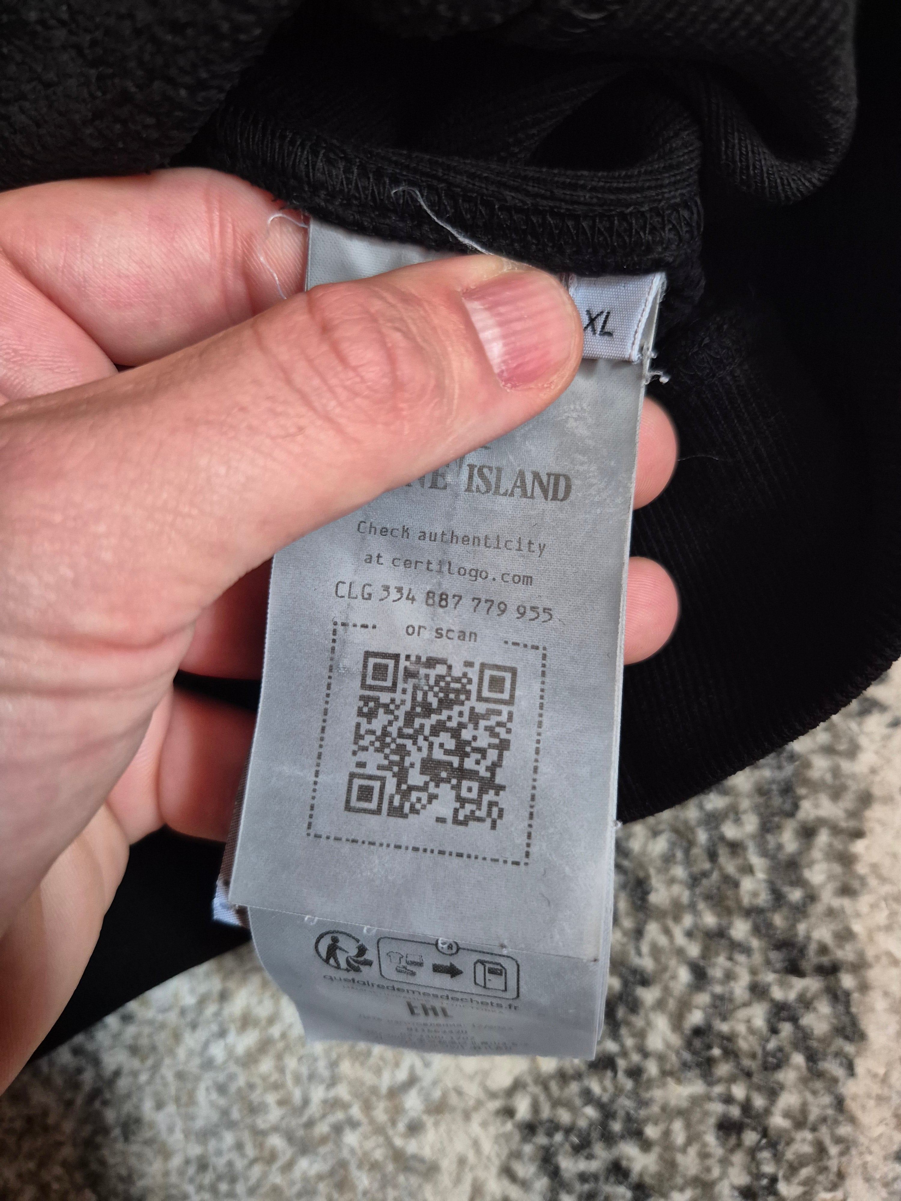 Stone Island Crewneck Black XL