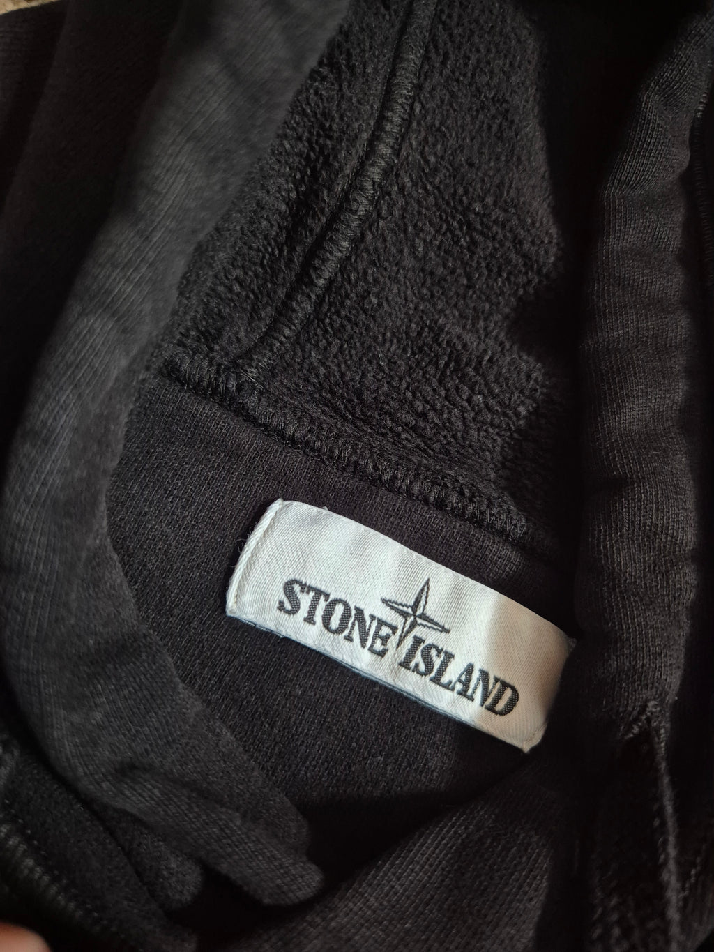 Stone Island Hoodie Black L