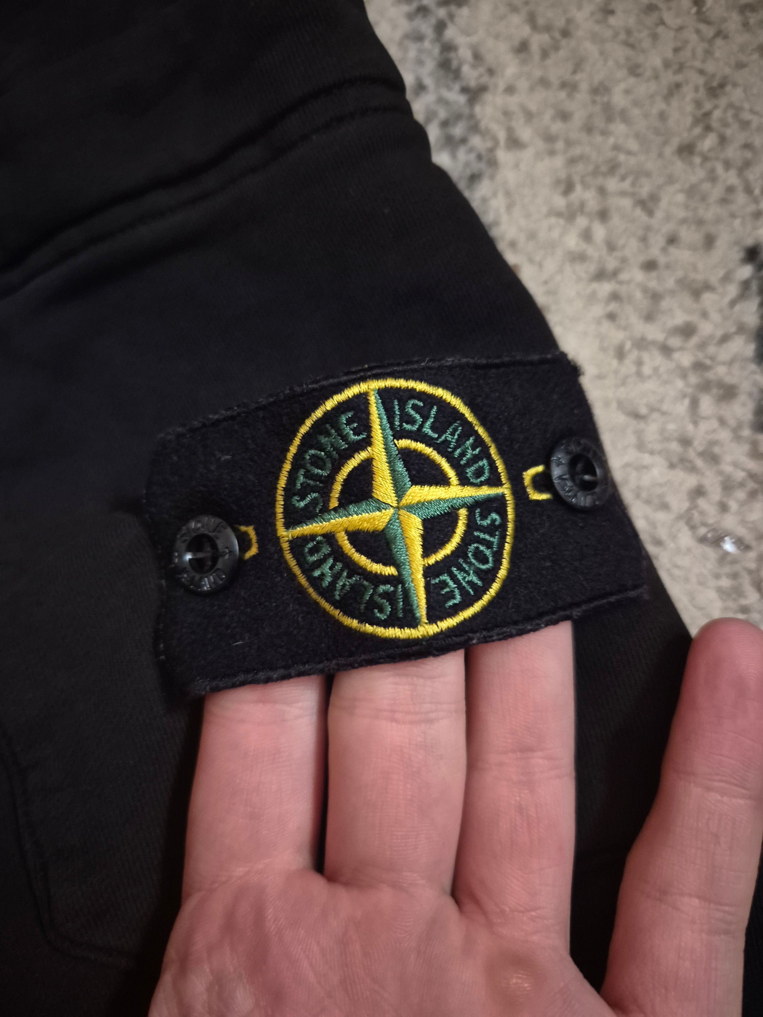 Stone Island Cotton Shorts Black M