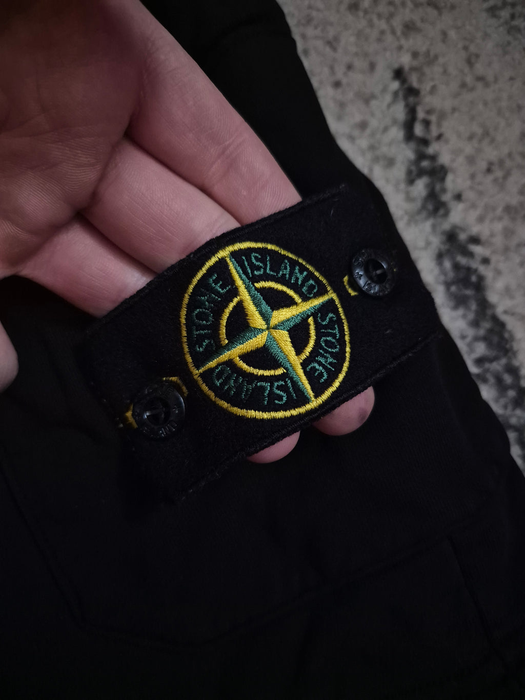 Stone Island Cotton Shorts Black M