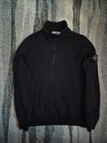 Stone Island Half Zip Black S