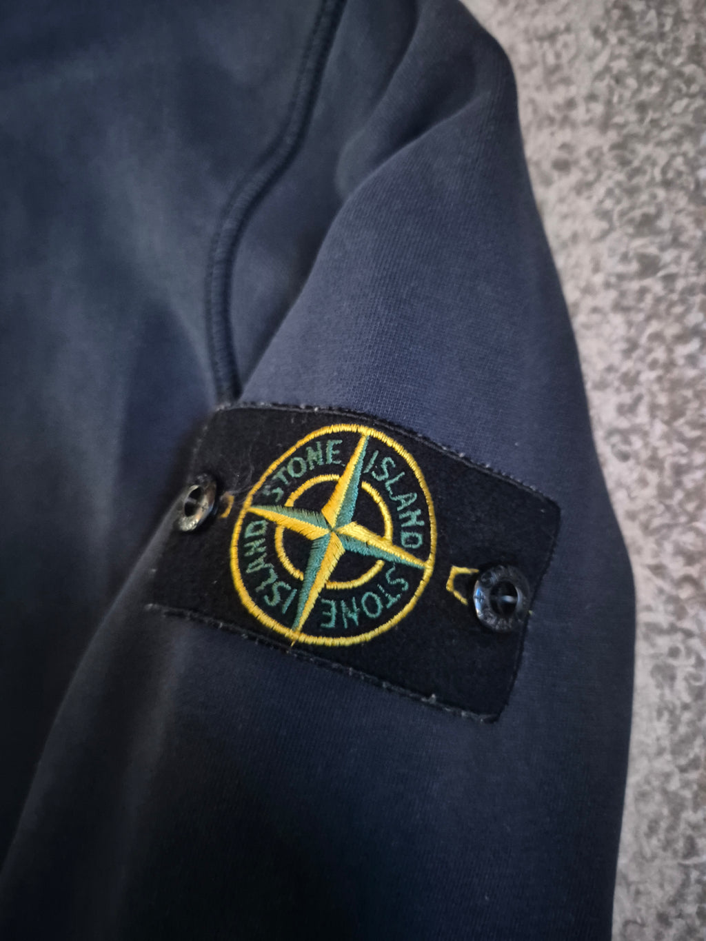 Stone Island Half Zip Navy L