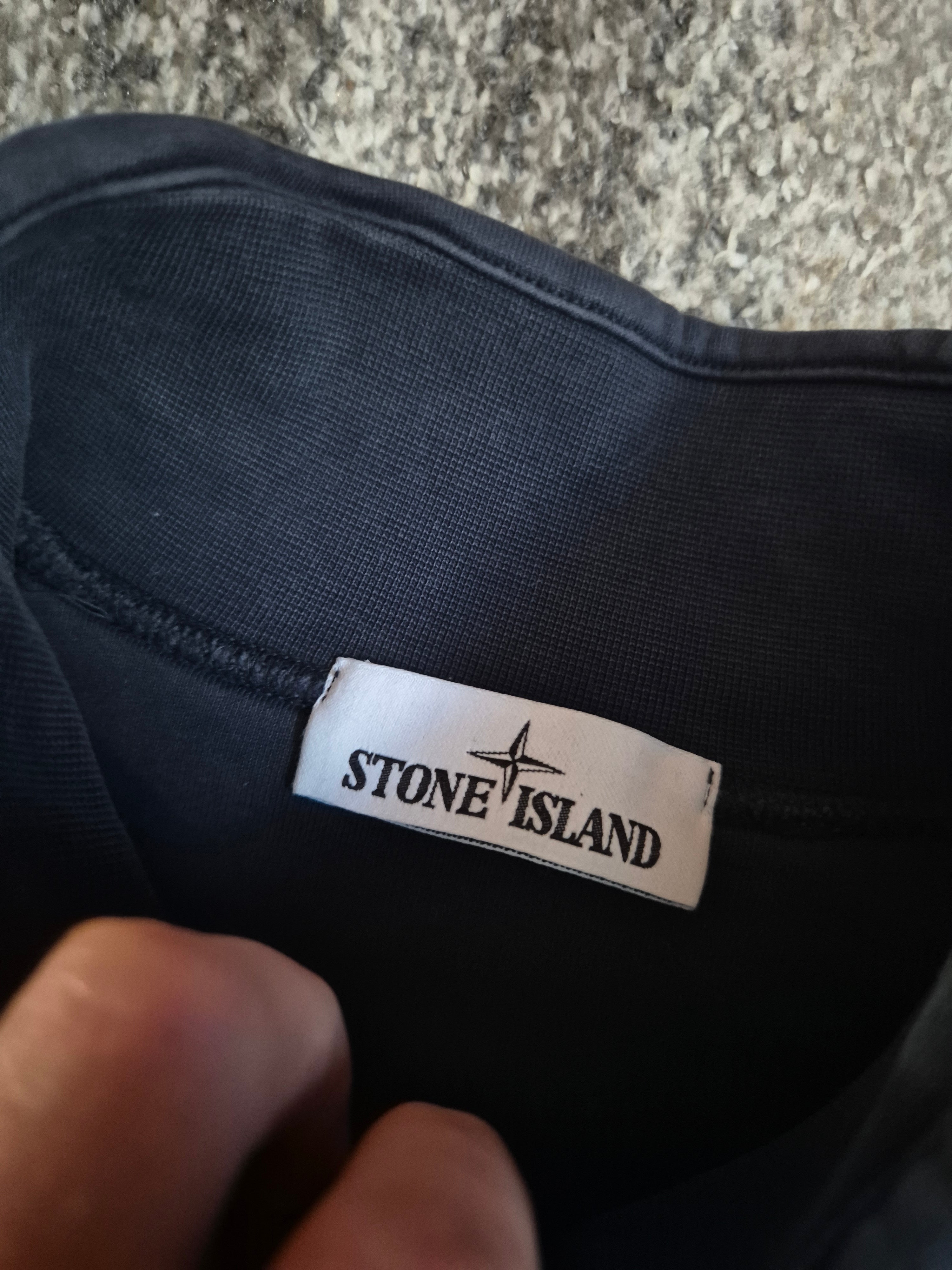 Stone Island Half Zip Navy L