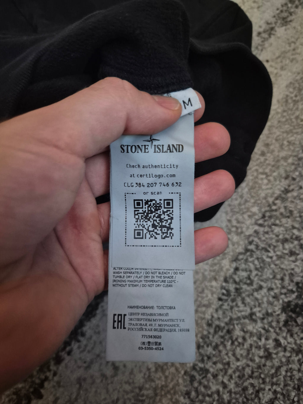 Stone Island Crewneck Black M
