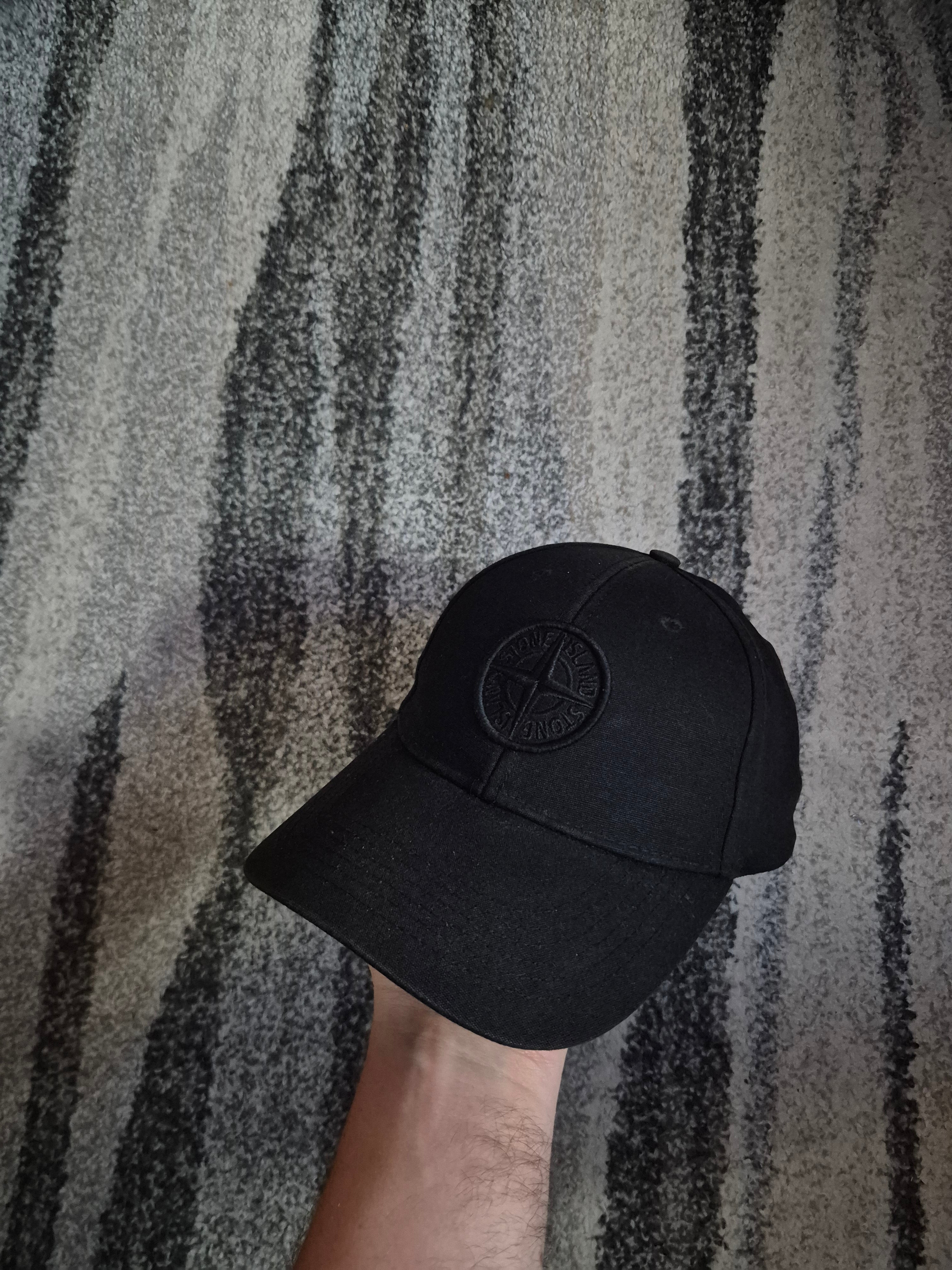 Stone Island Cap Black L