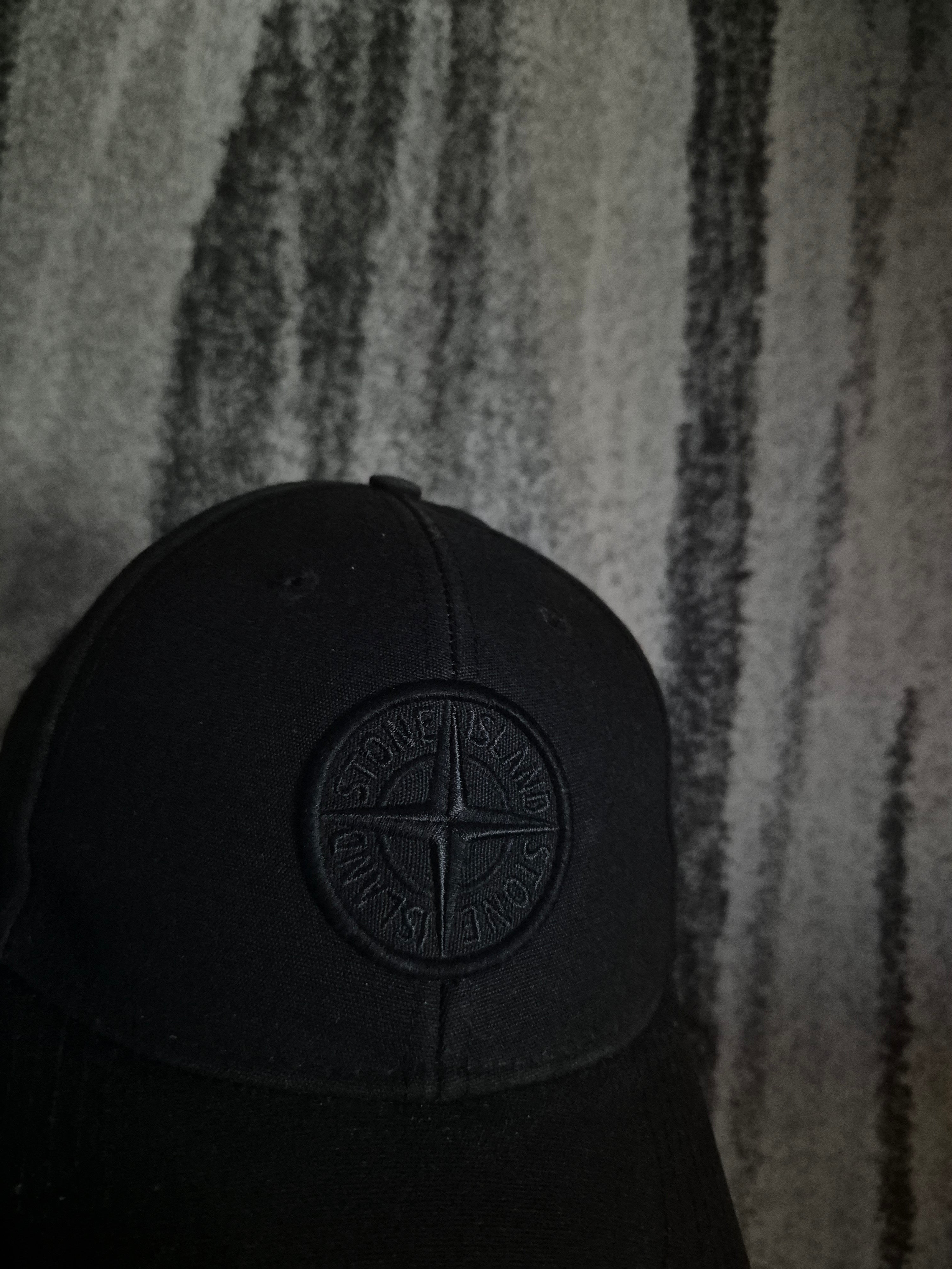 Stone Island Cap Black L