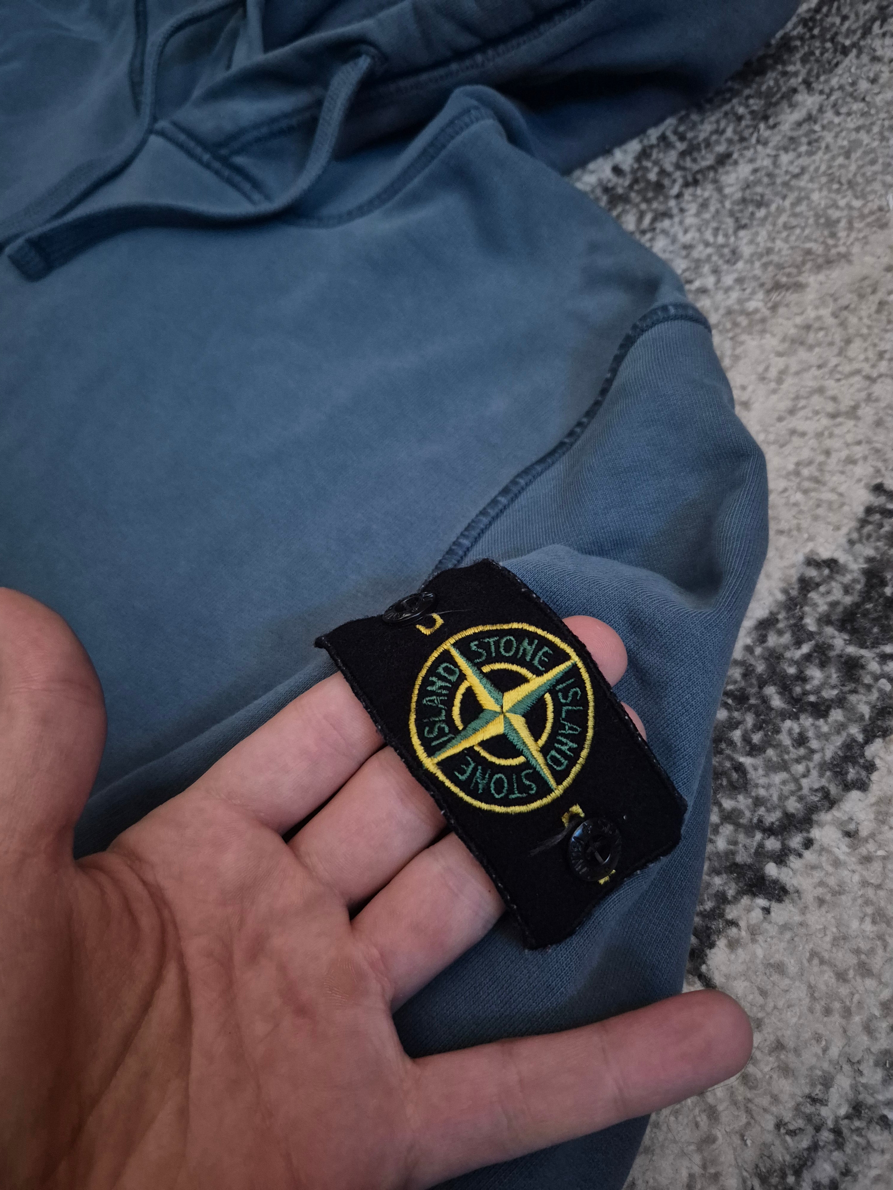 Stone Island Hoodie Blue M