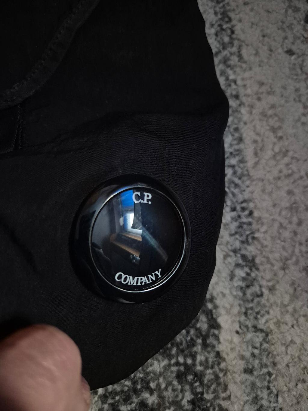 C.P. Company Shoulder Bag Black