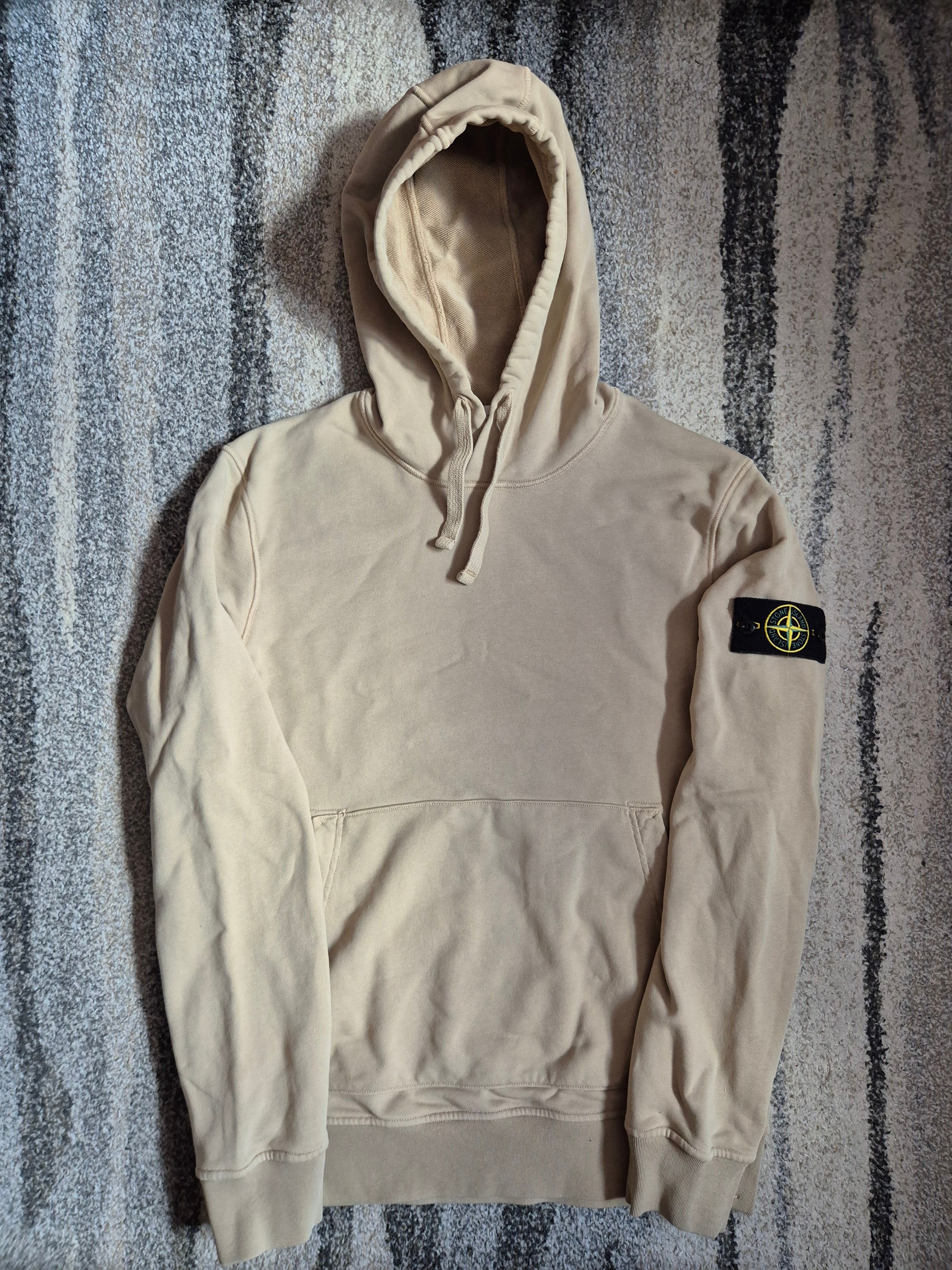 Stone Island Hoodie Beige L