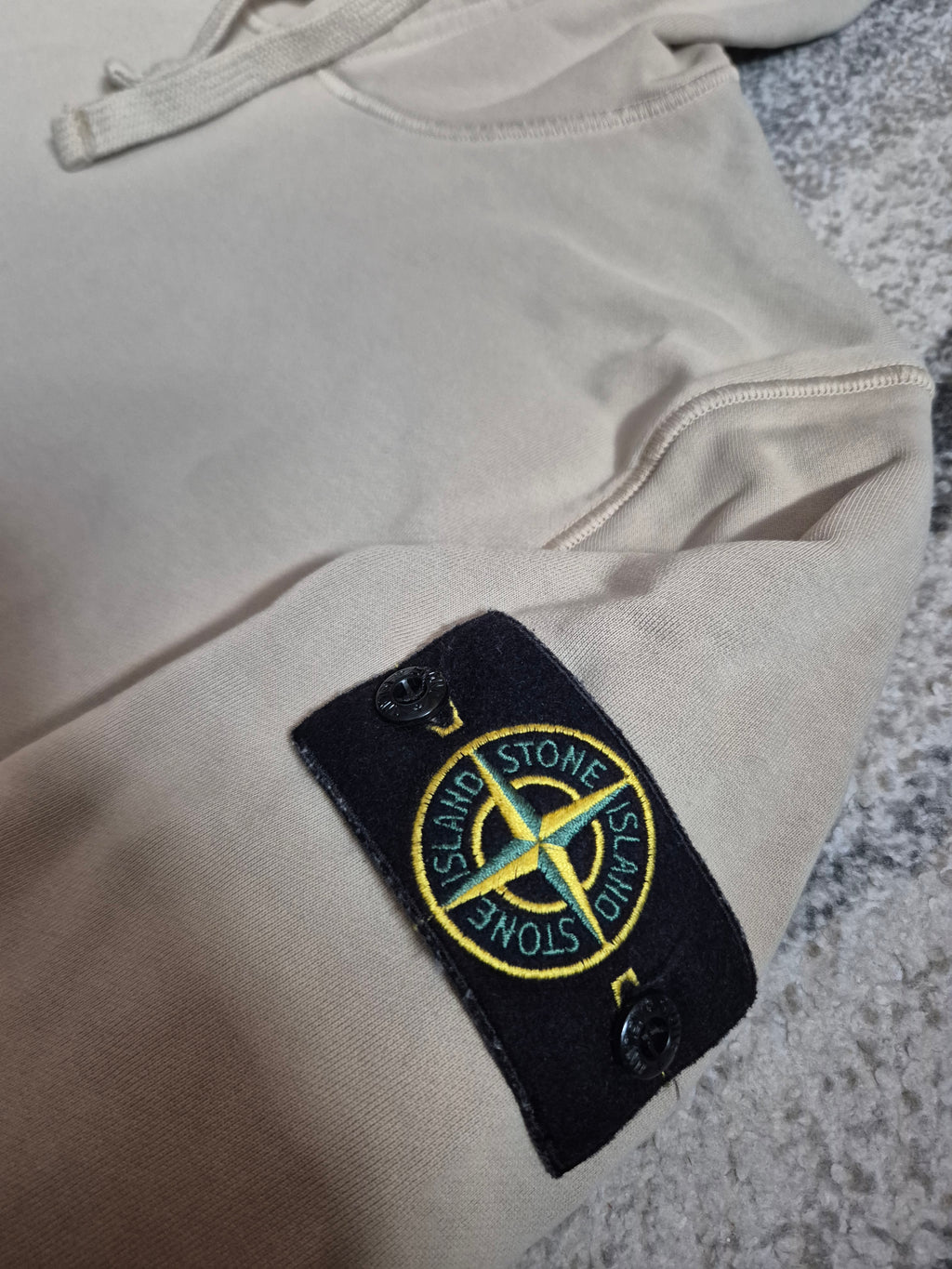 Stone Island Hoodie Beige L
