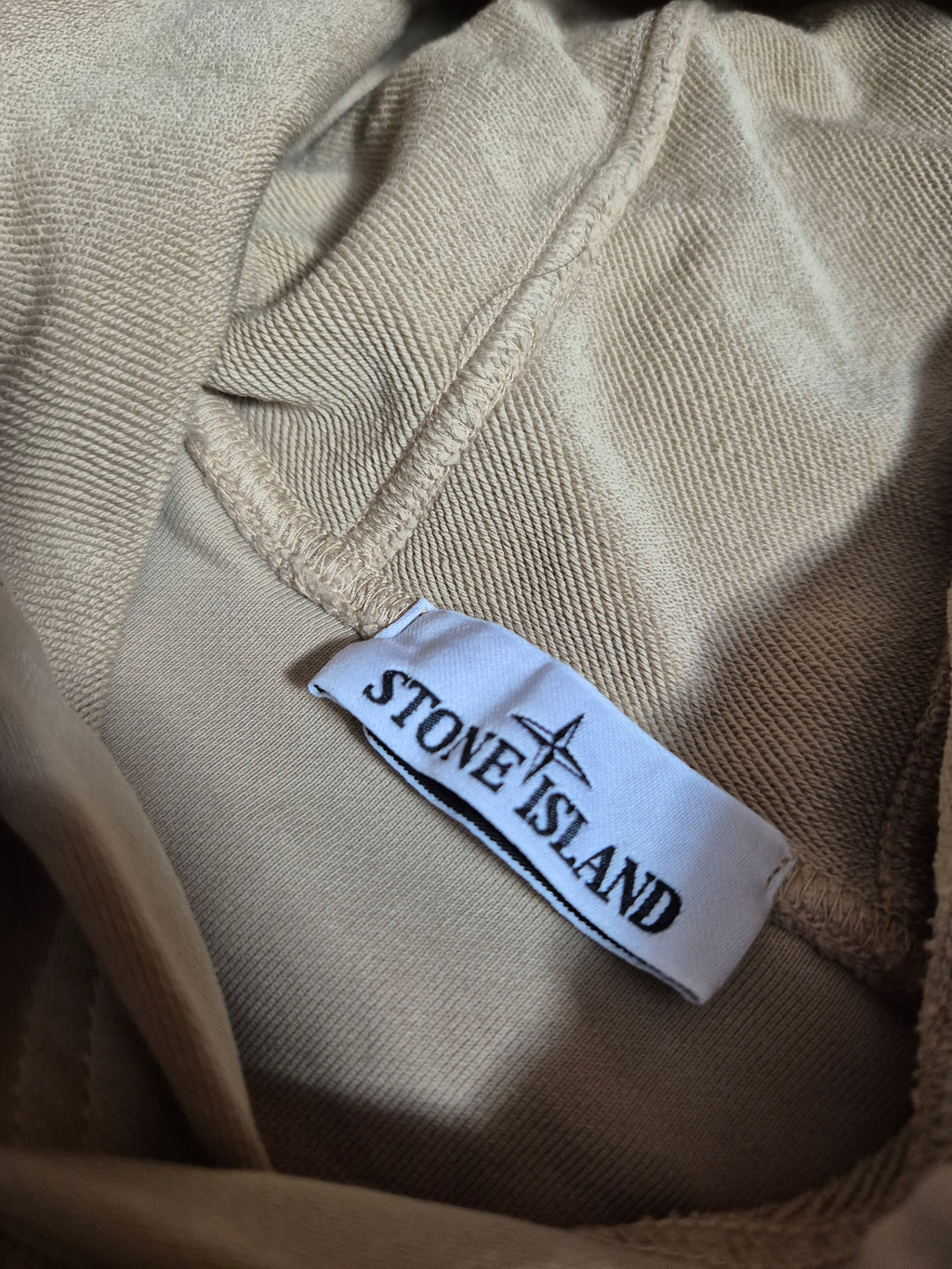 Stone Island Hoodie Beige L