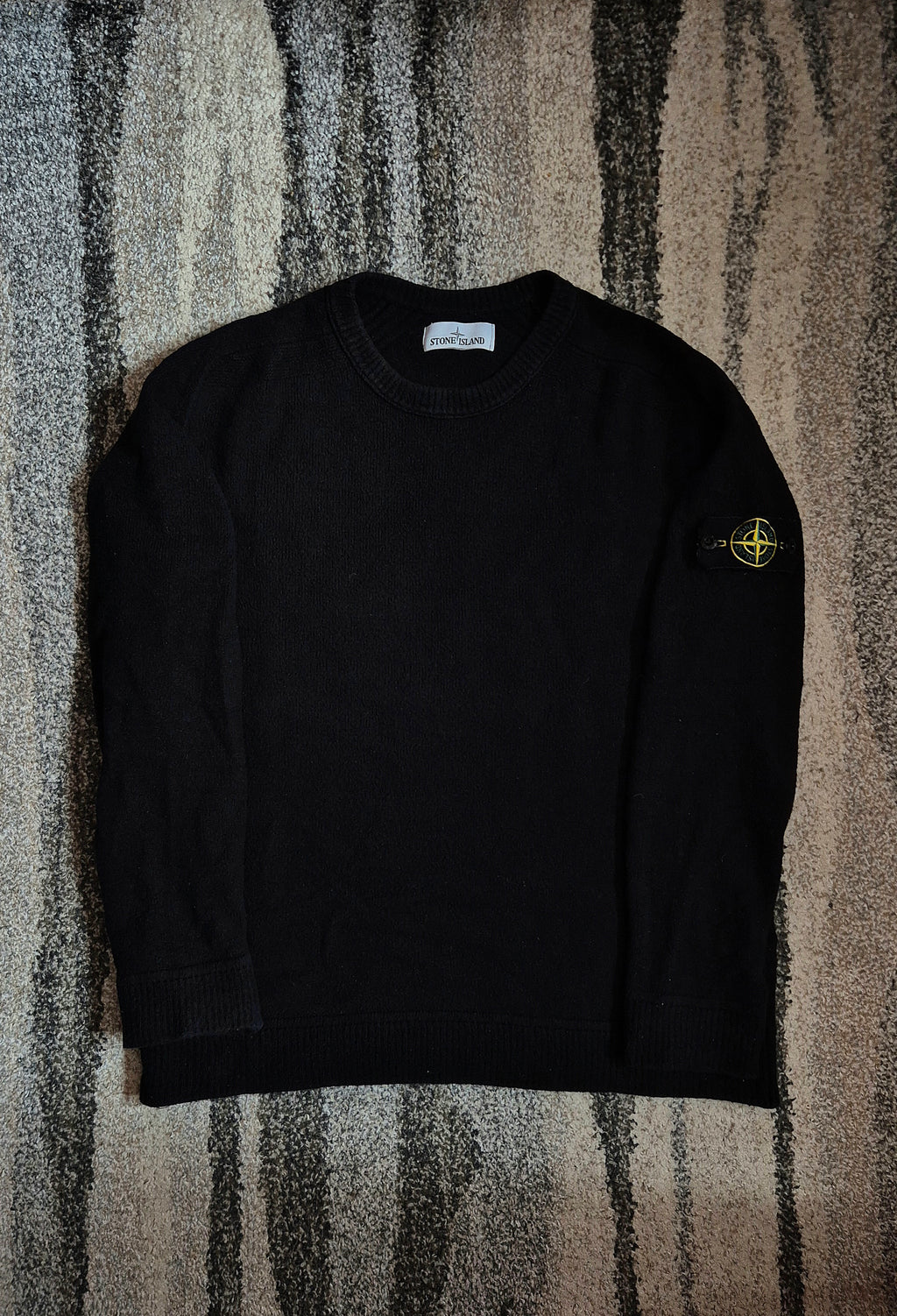 Stone Island Knit Crewneck Black XL