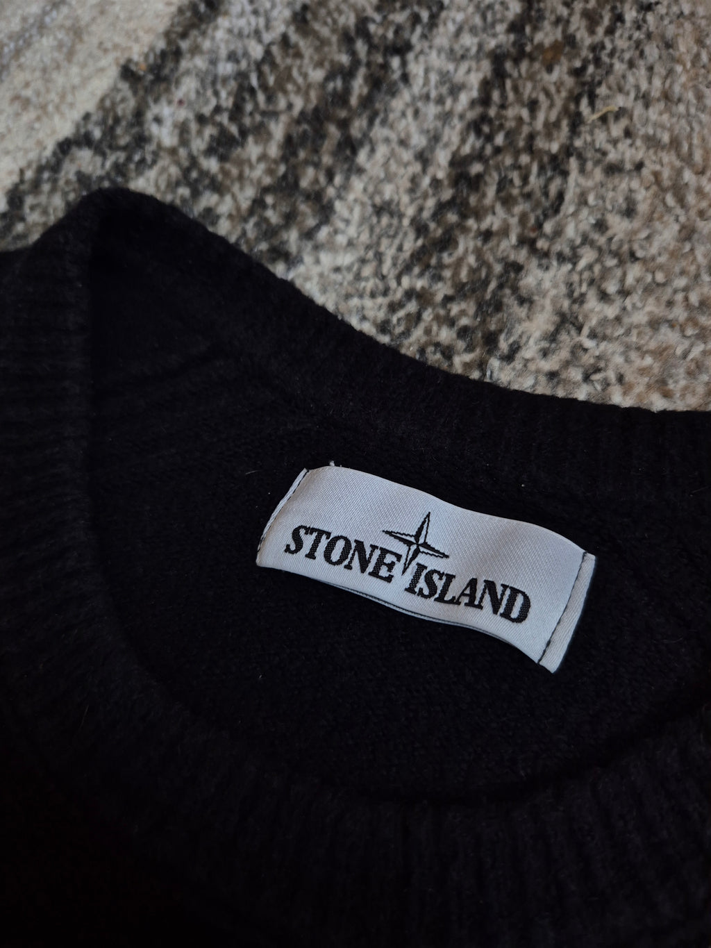 Stone Island Knit Crewneck Black XL
