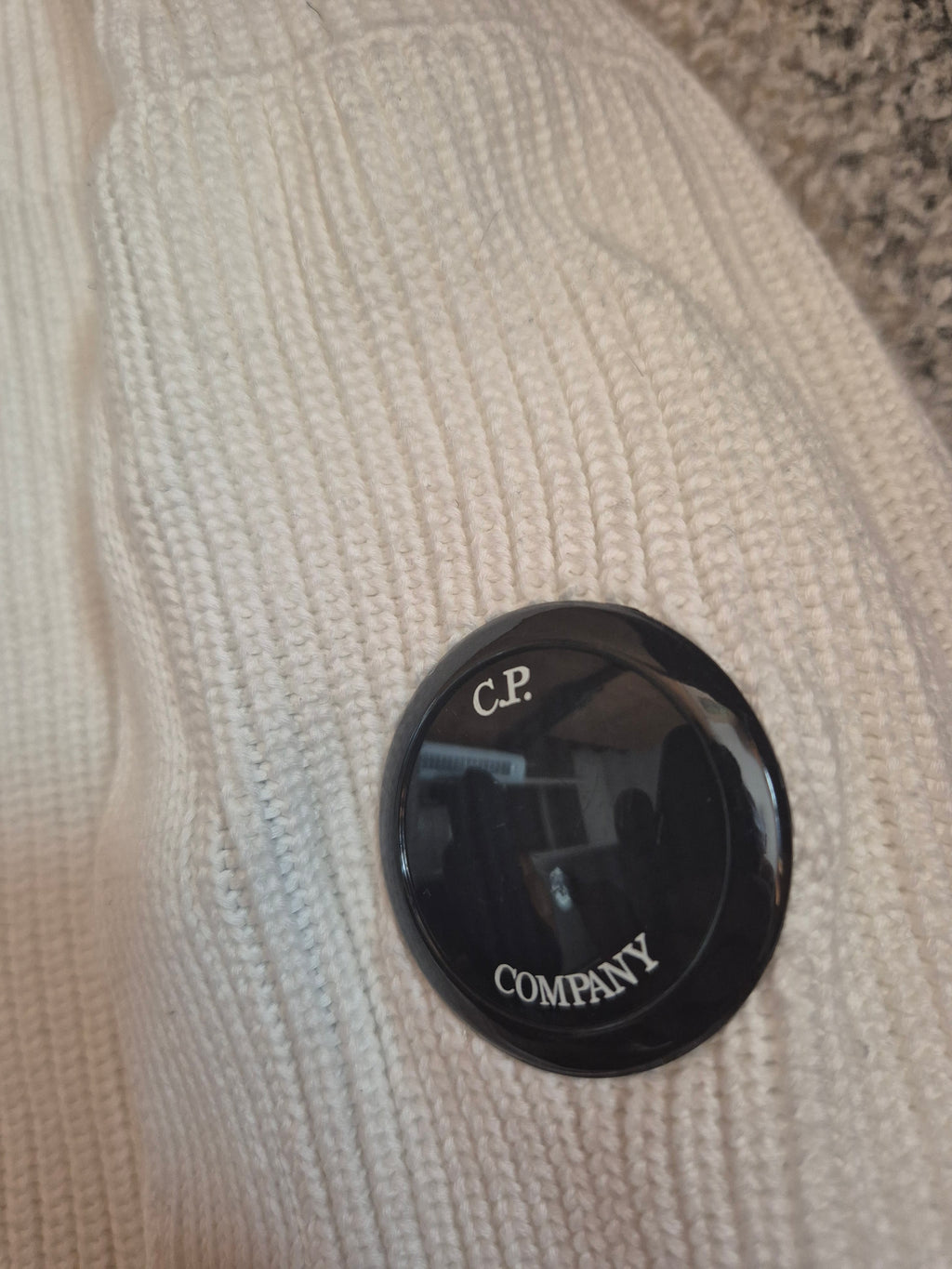 C.P. Company Sweater White L