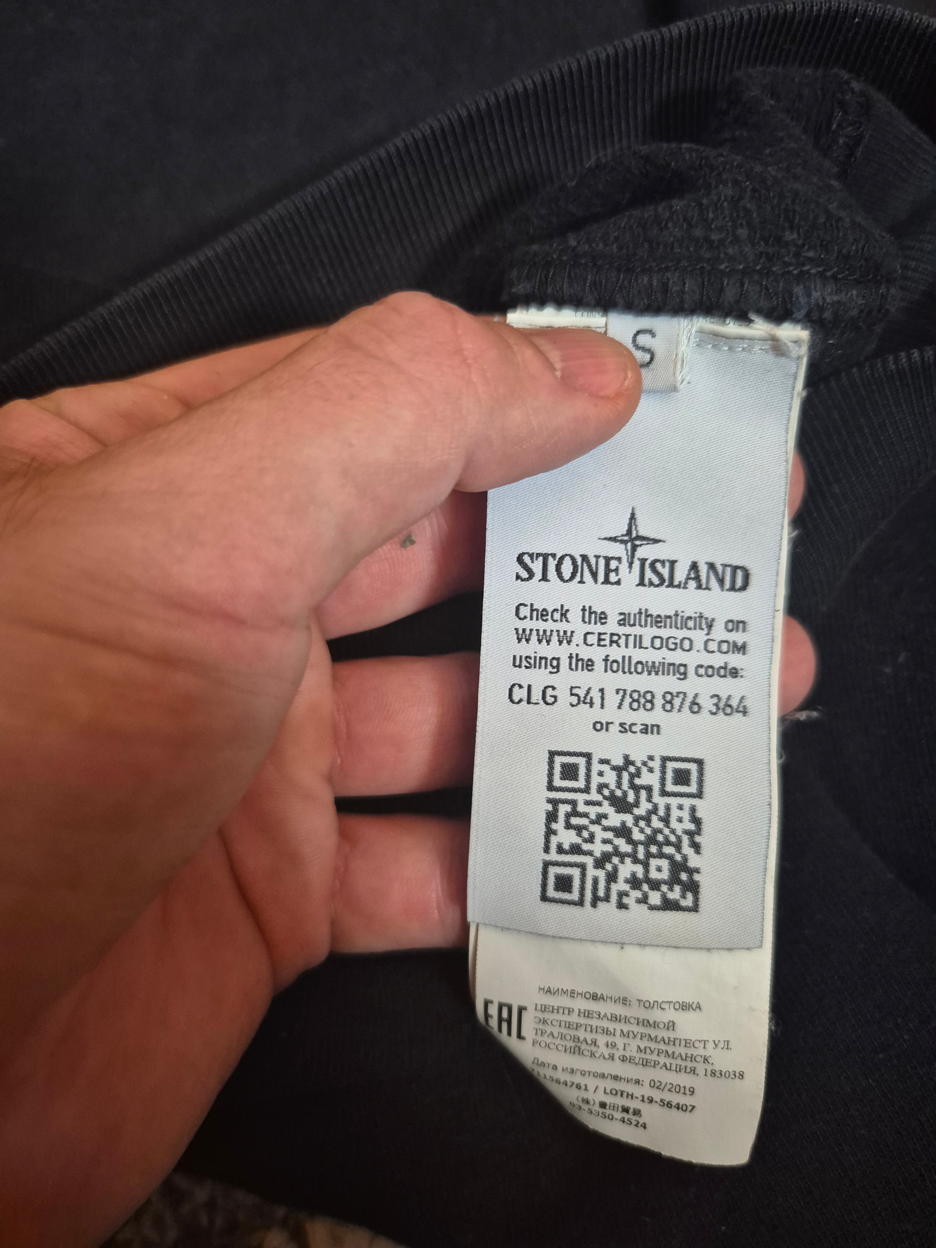 Stone Island Crewneck Navy S