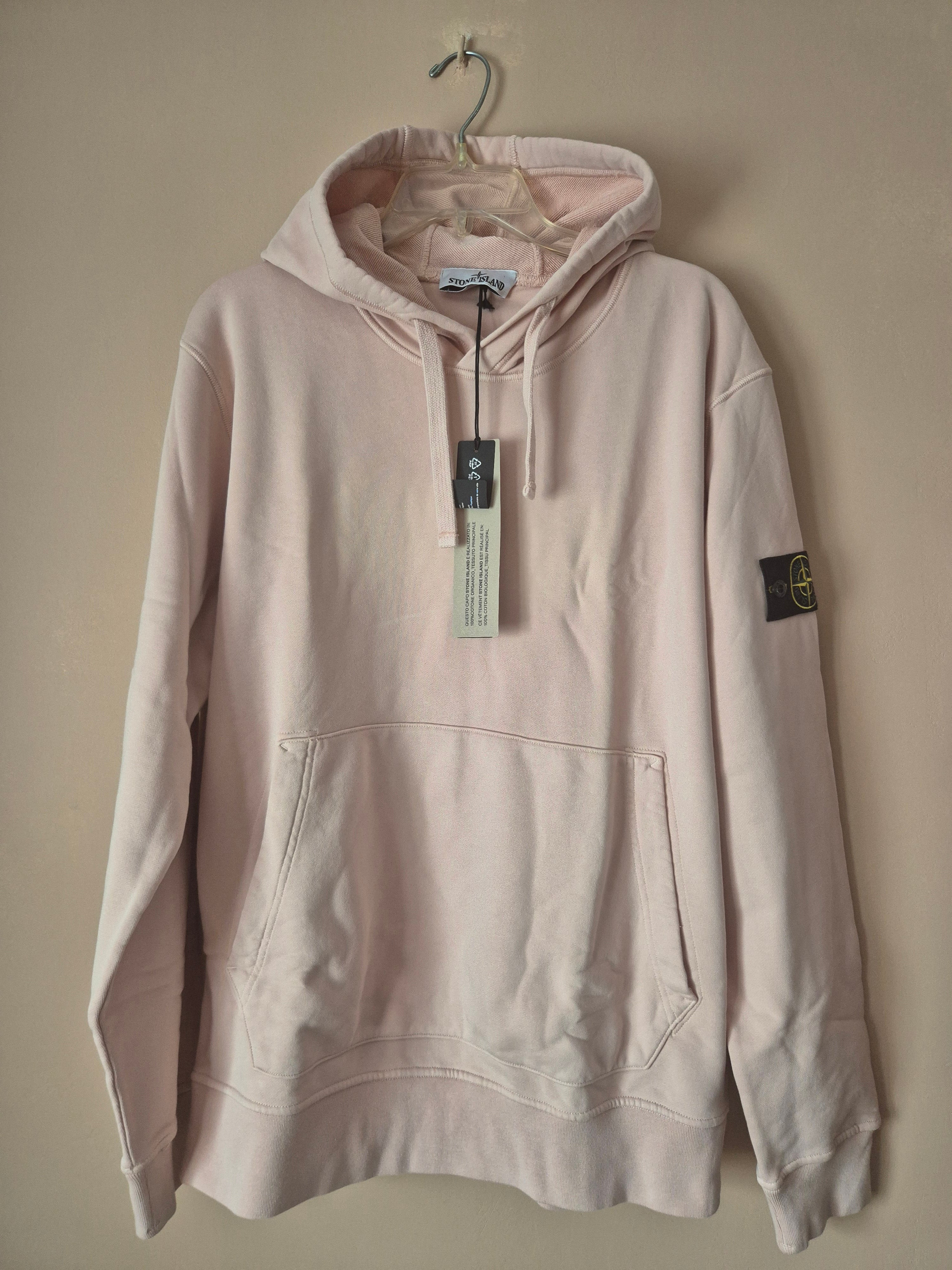 Stone Island Hoodie Pink XL