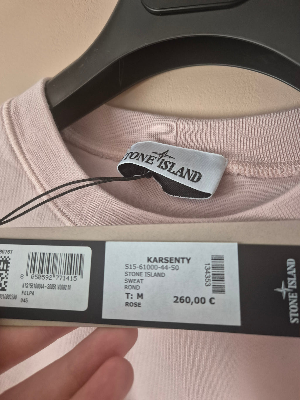 Stone Island Crewneck Pink M