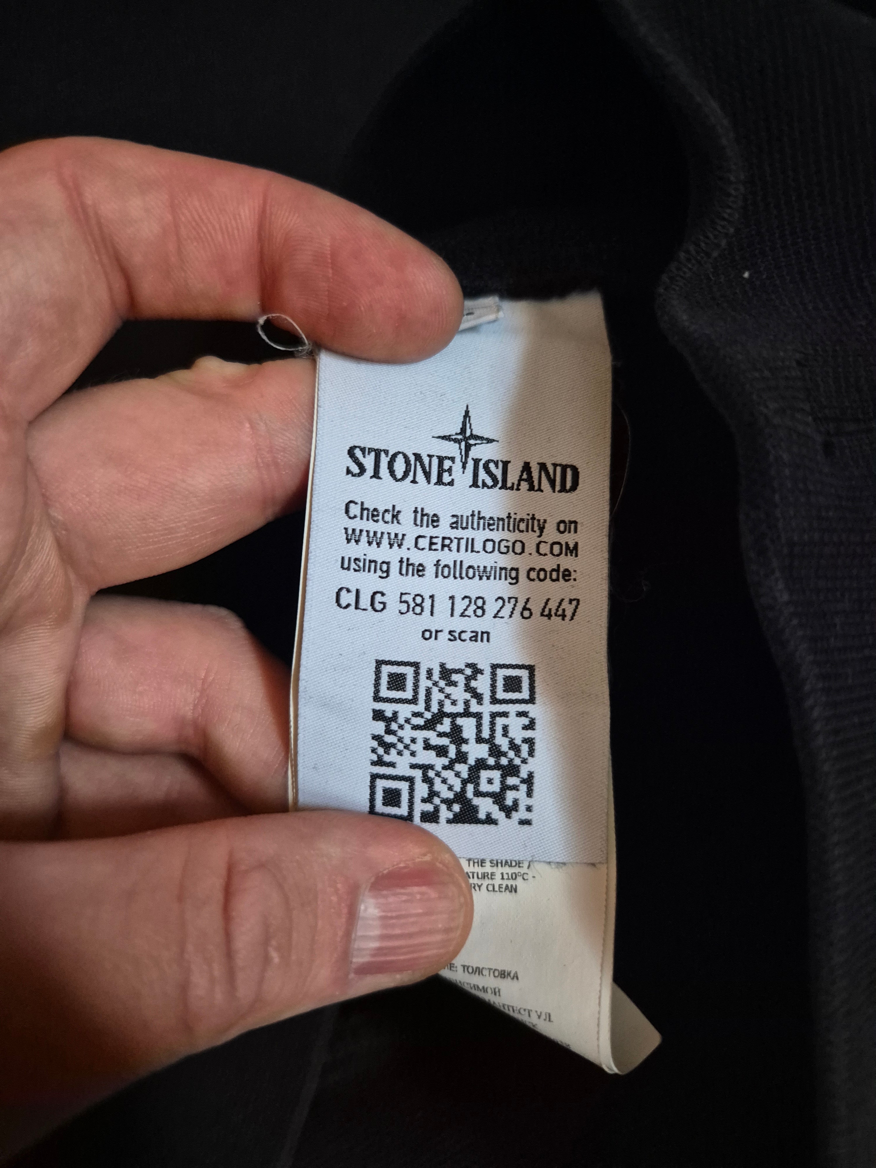 Stone Island Crewneck Black L