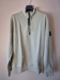 Stone Island Half Zip Beige L